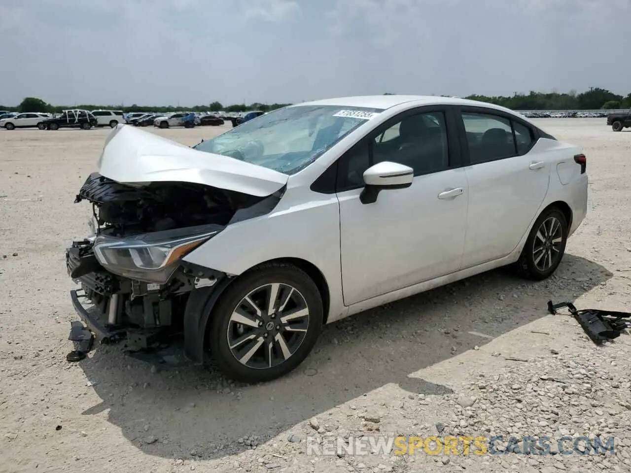 1 Photograph of a damaged car 3N1CN8EV7ML877601 NISSAN VERSA 2021