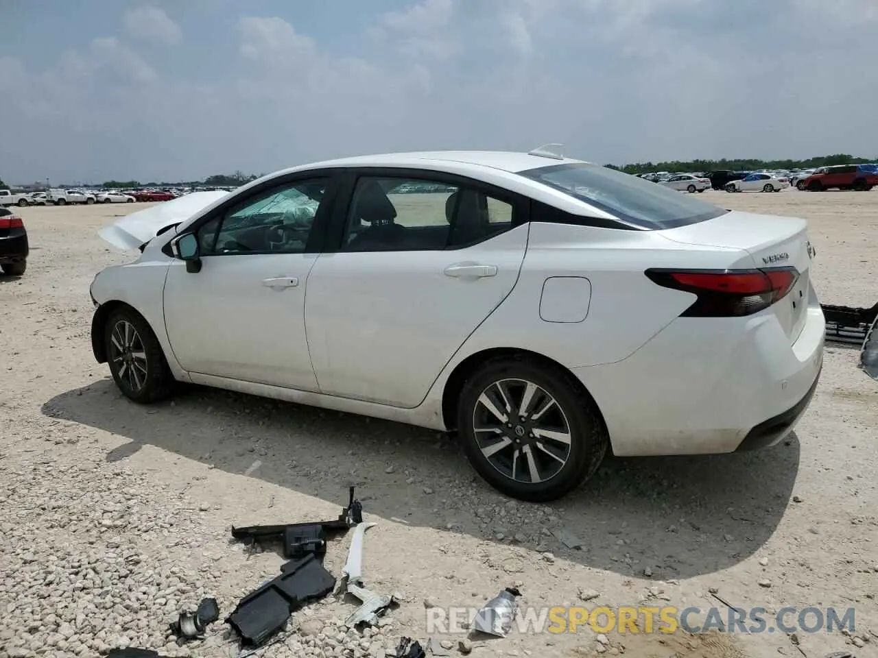 2 Photograph of a damaged car 3N1CN8EV7ML877601 NISSAN VERSA 2021