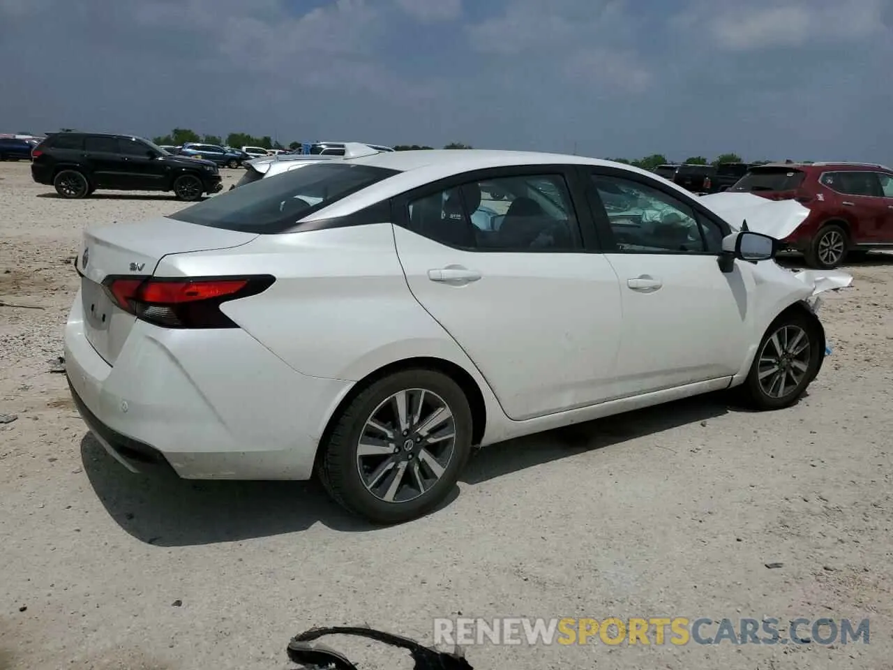 3 Photograph of a damaged car 3N1CN8EV7ML877601 NISSAN VERSA 2021