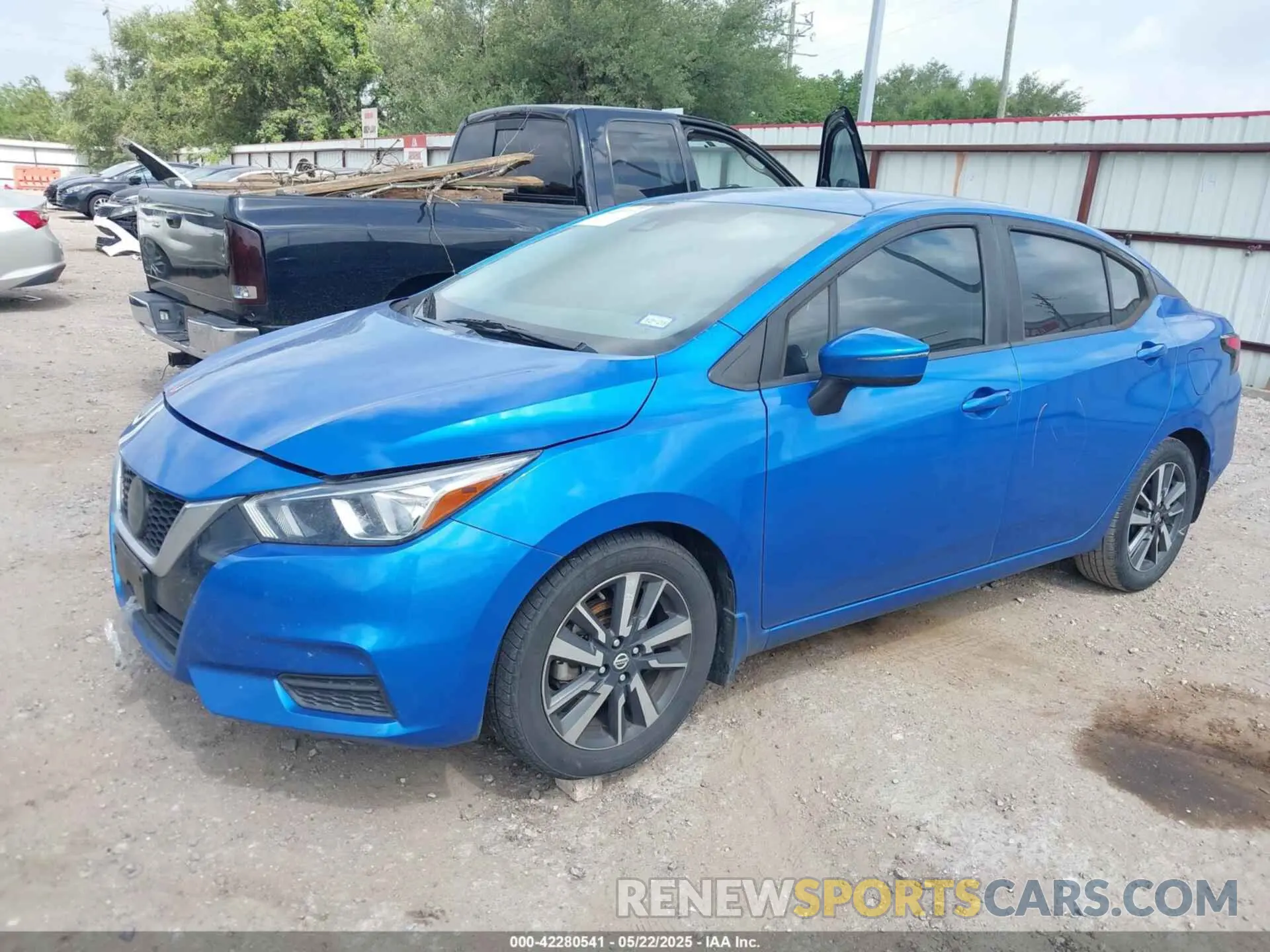 2 Photograph of a damaged car 3N1CN8EV7ML880224 NISSAN VERSA 2021