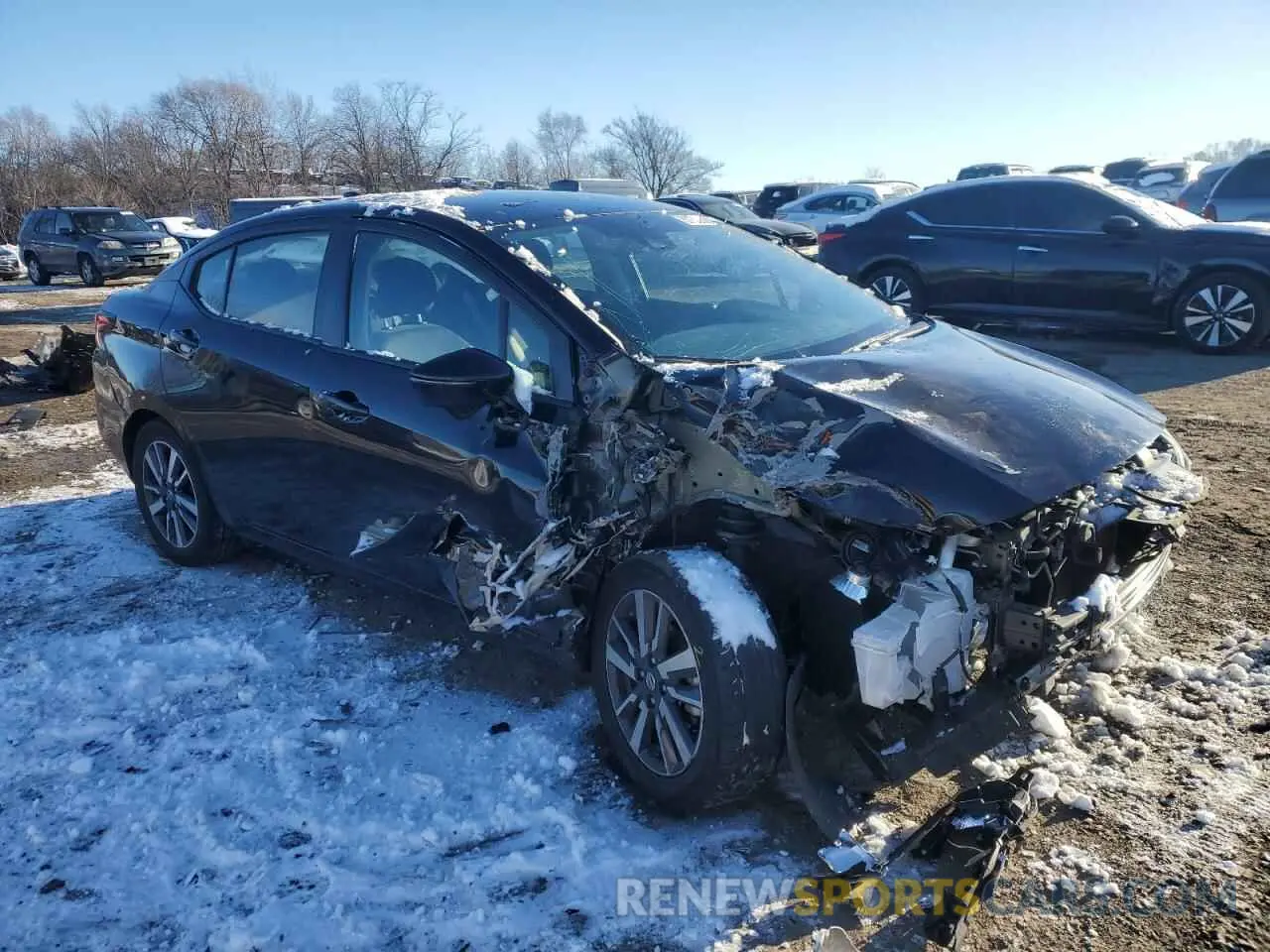 4 Photograph of a damaged car 3N1CN8EV7ML883169 NISSAN VERSA 2021