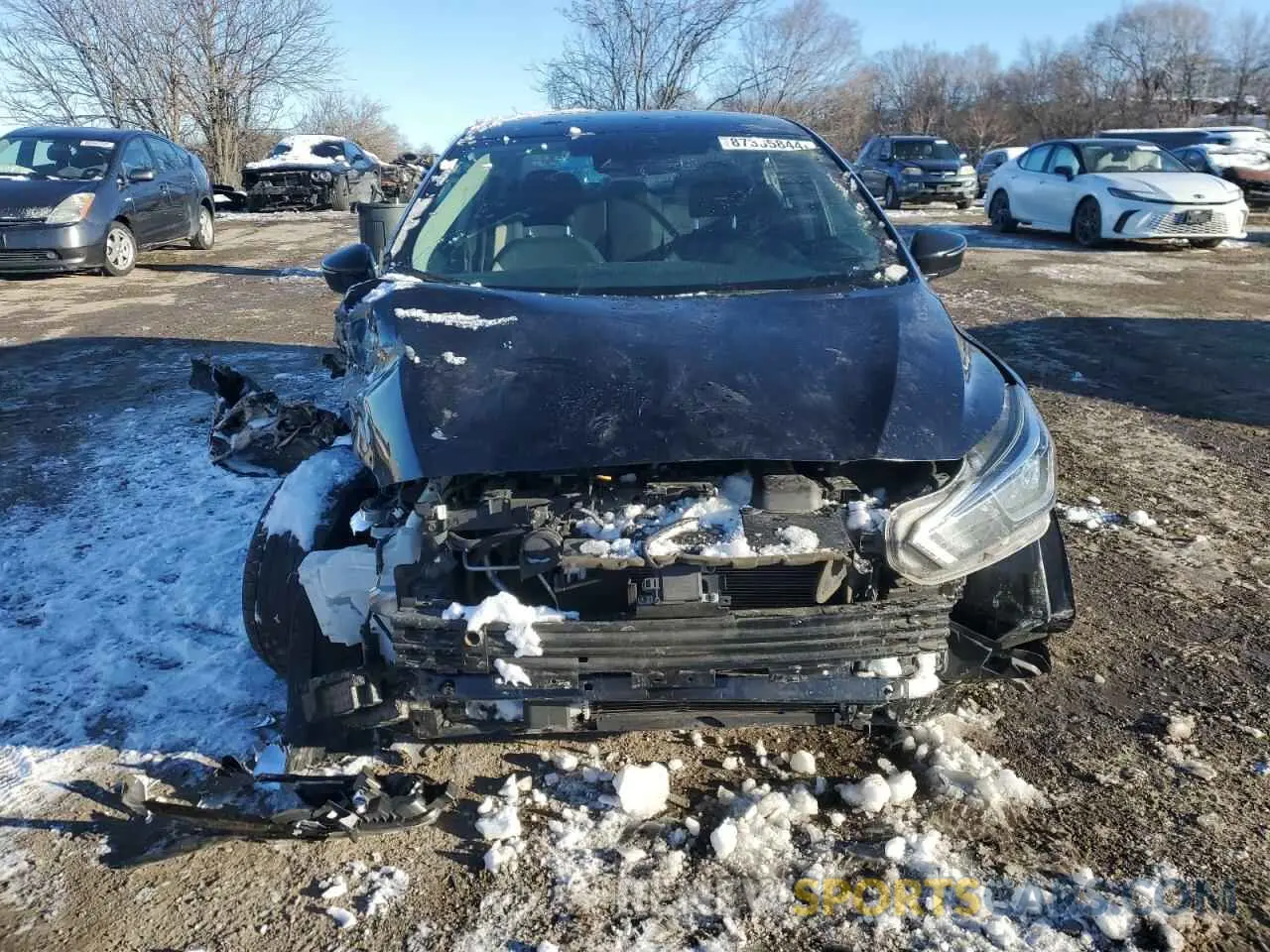 5 Photograph of a damaged car 3N1CN8EV7ML883169 NISSAN VERSA 2021