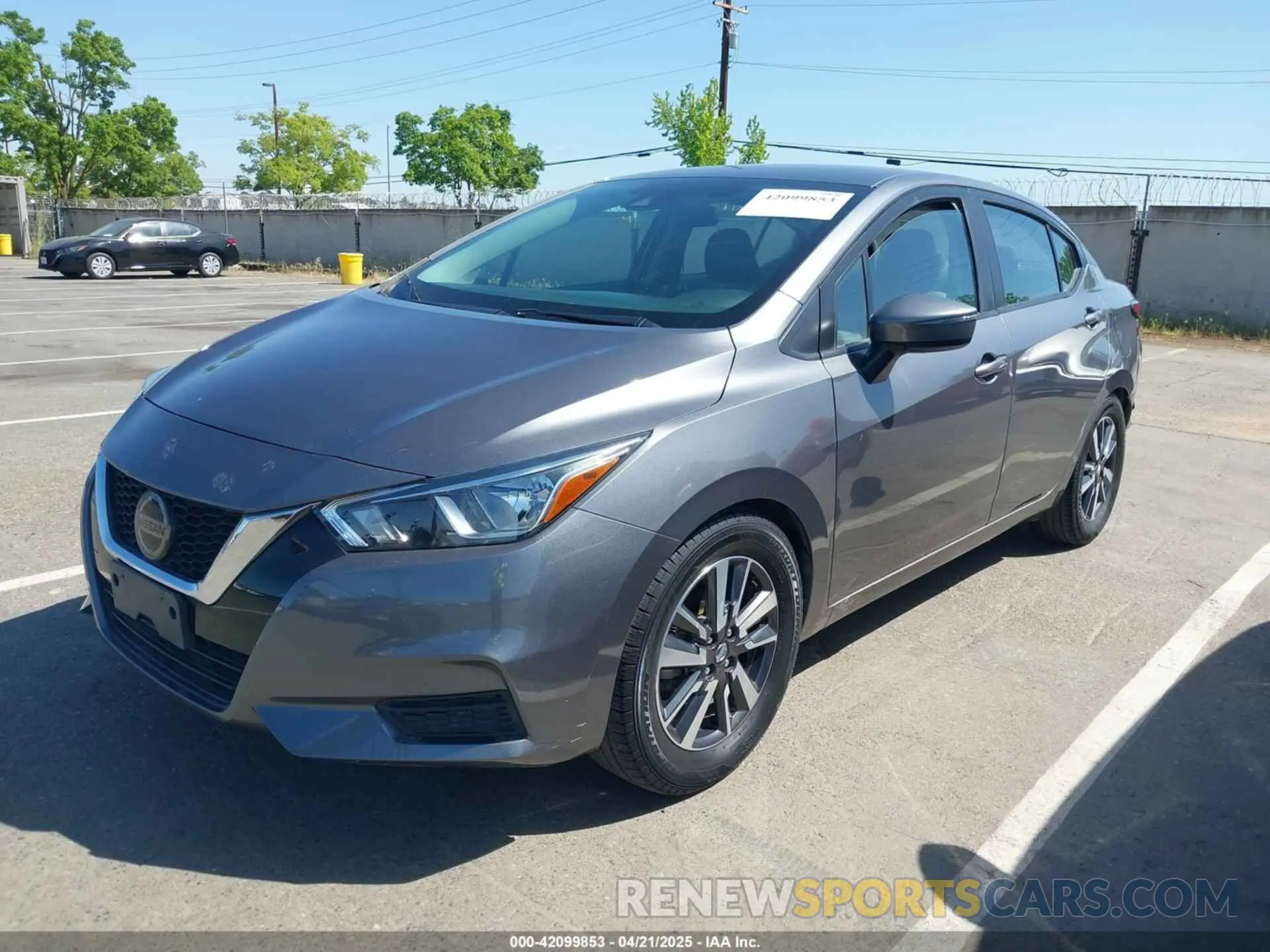 2 Photograph of a damaged car 3N1CN8EV7ML886377 NISSAN VERSA 2021