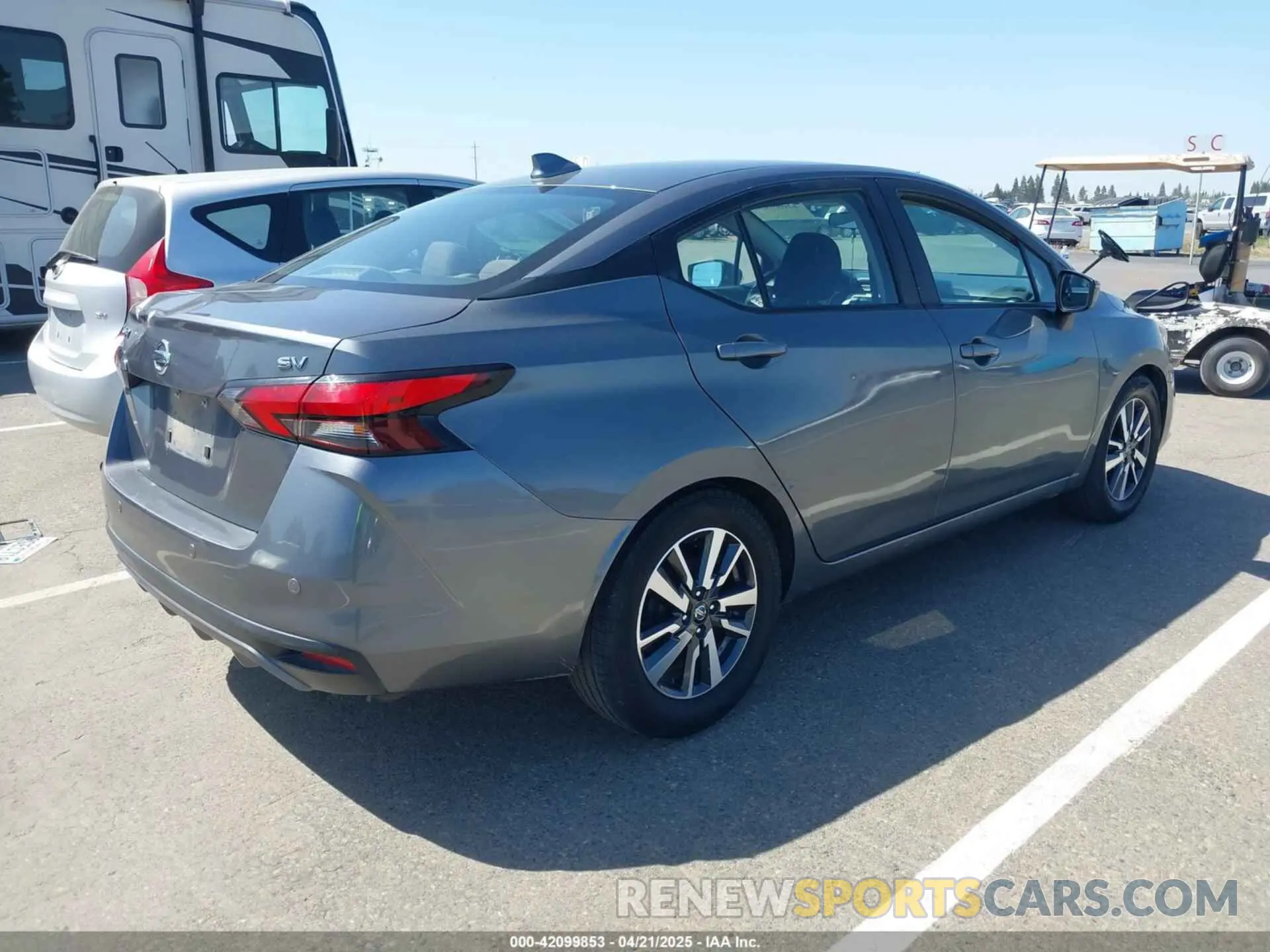 4 Photograph of a damaged car 3N1CN8EV7ML886377 NISSAN VERSA 2021