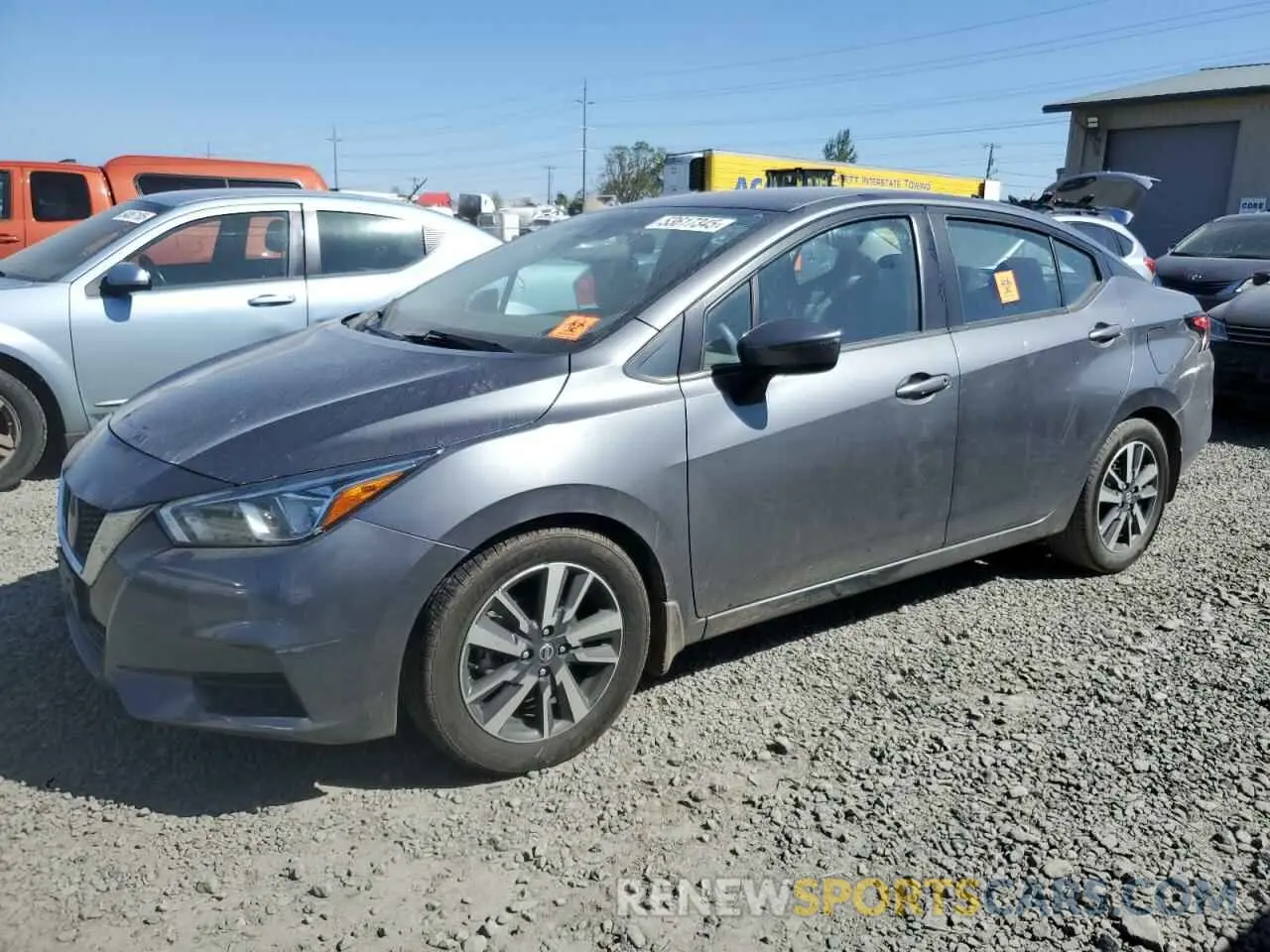 1 Photograph of a damaged car 3N1CN8EV7ML917952 NISSAN VERSA 2021