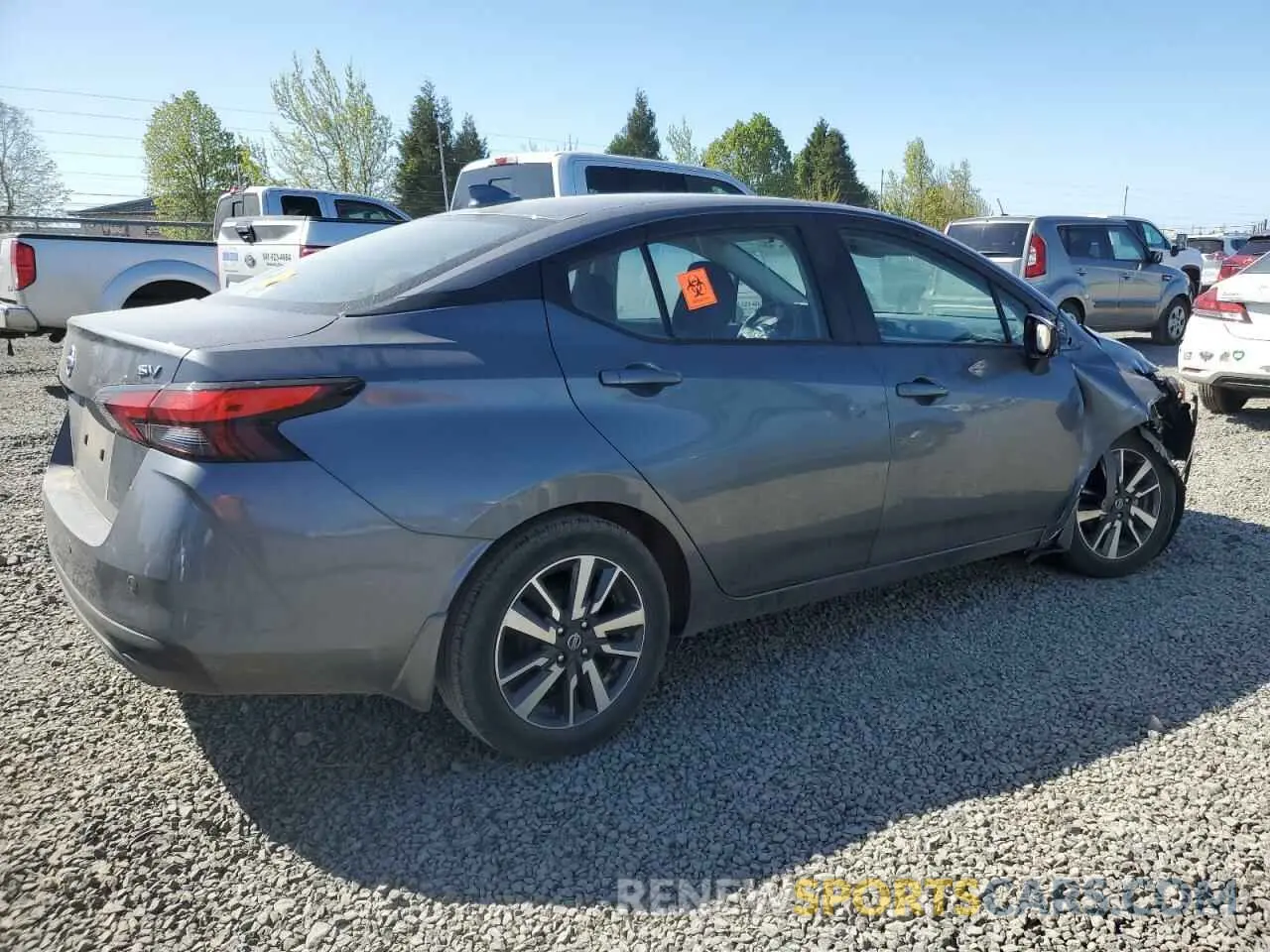 3 Photograph of a damaged car 3N1CN8EV7ML917952 NISSAN VERSA 2021