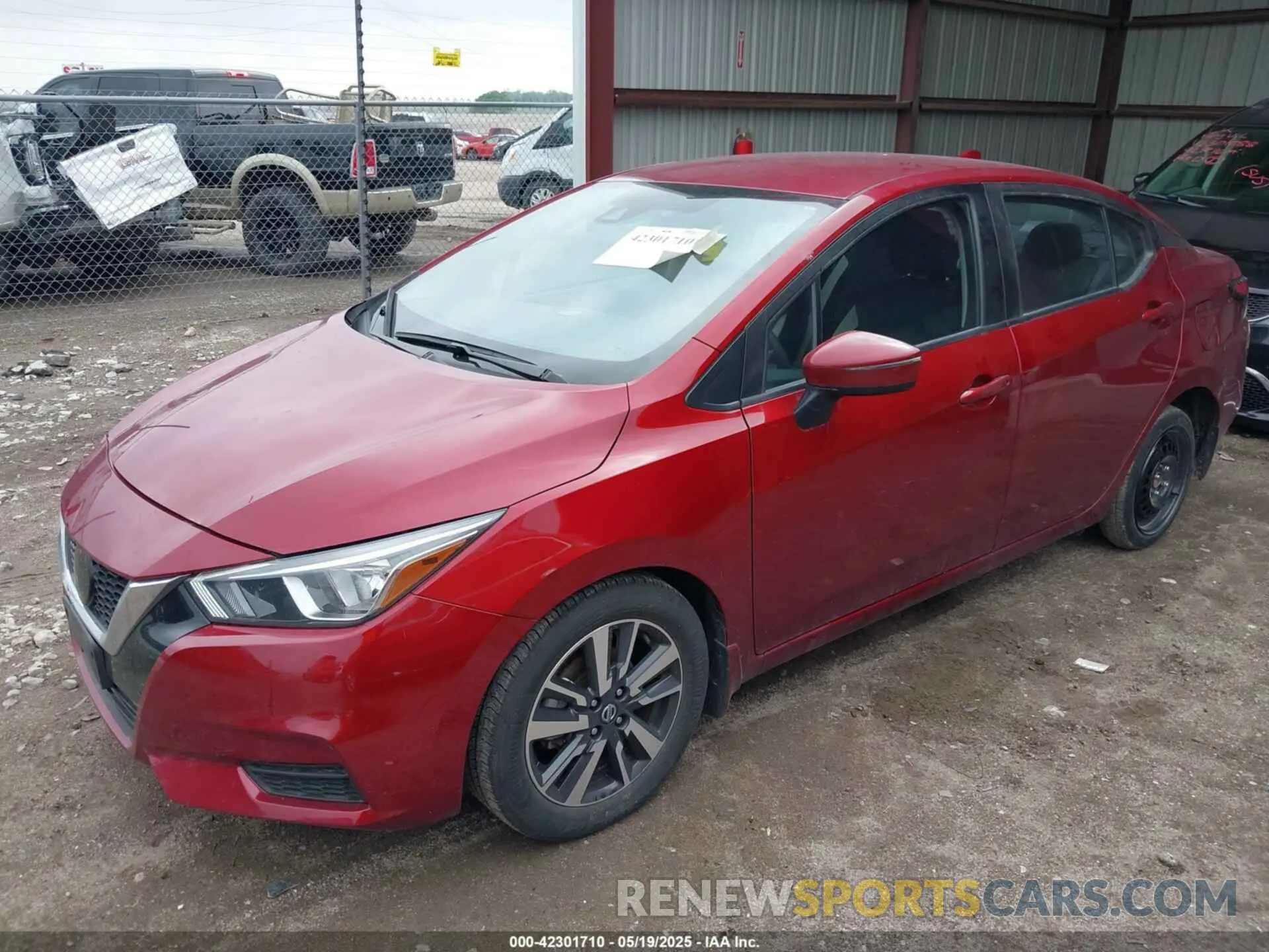 2 Photograph of a damaged car 3N1CN8EV7ML920530 NISSAN VERSA 2021