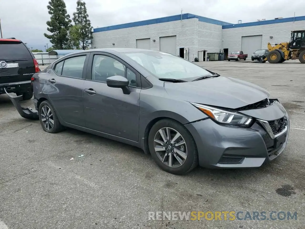 4 Photograph of a damaged car 3N1CN8EV7ML921242 NISSAN VERSA 2021