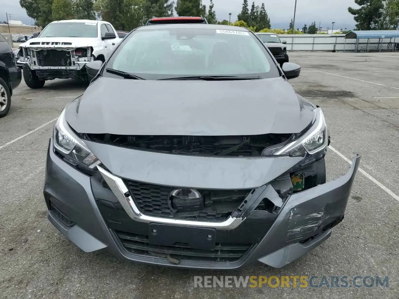 5 Photograph of a damaged car 3N1CN8EV7ML921242 NISSAN VERSA 2021