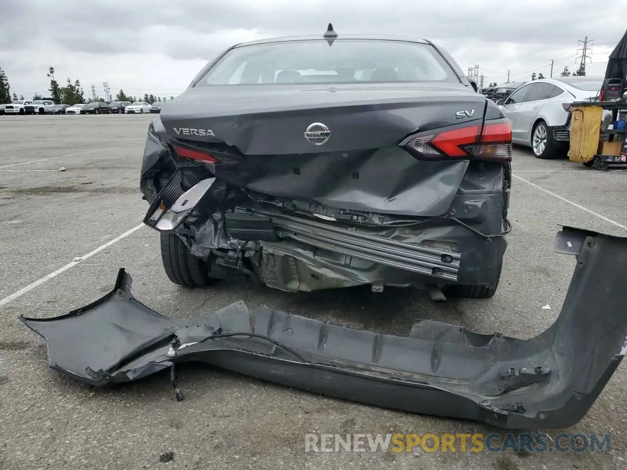 6 Photograph of a damaged car 3N1CN8EV7ML921242 NISSAN VERSA 2021
