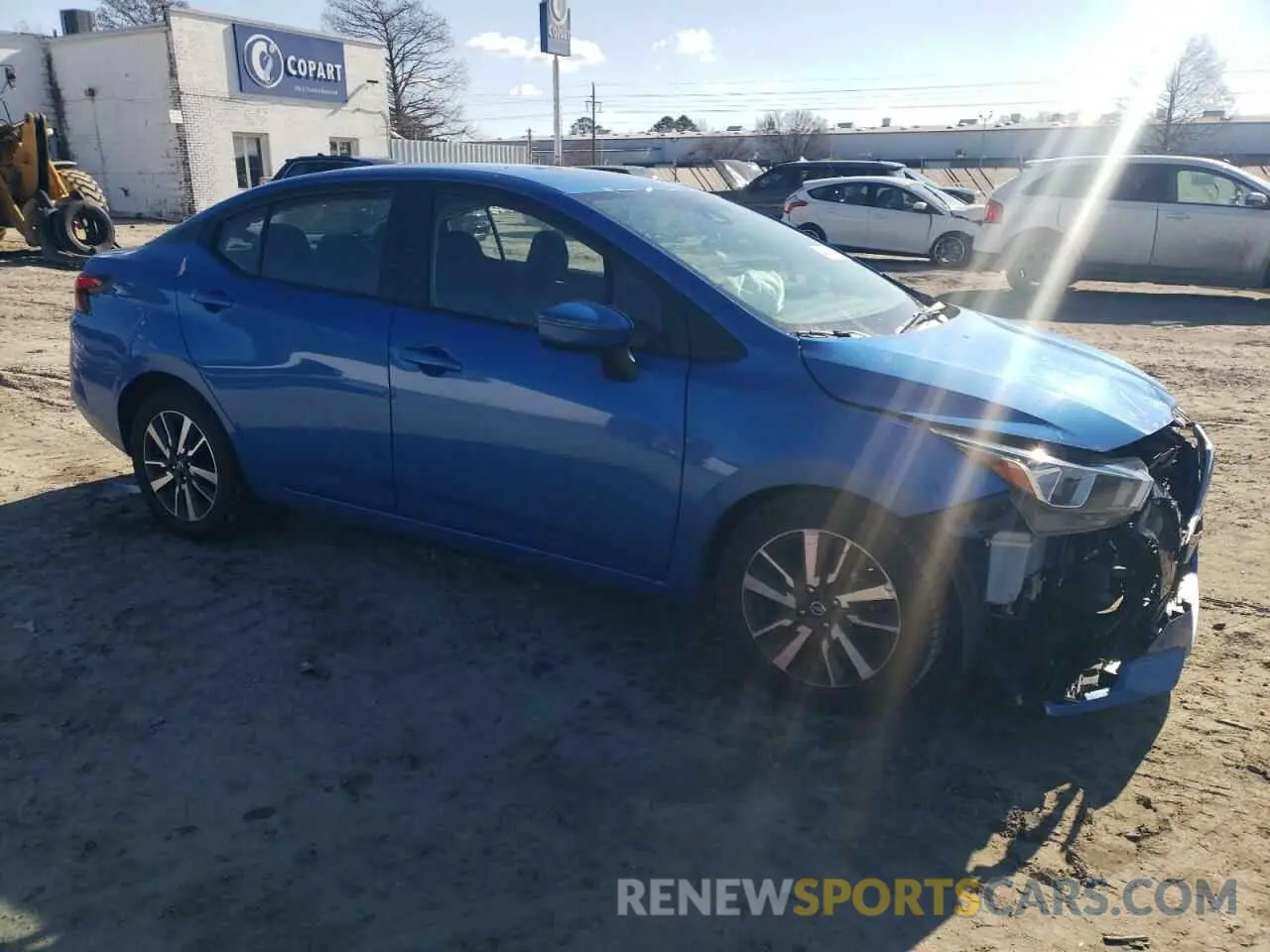 4 Photograph of a damaged car 3N1CN8EV8ML811400 NISSAN VERSA 2021