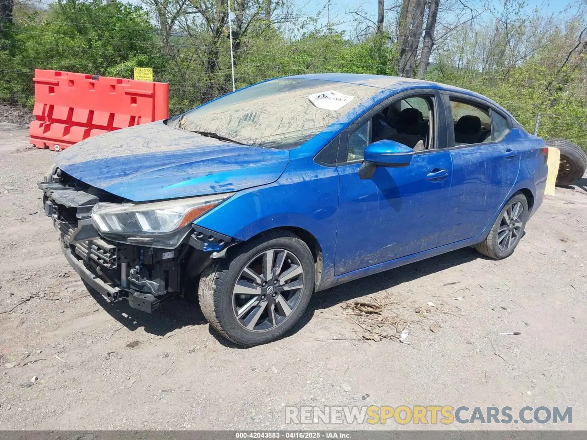2 Photograph of a damaged car 3N1CN8EV8ML813616 NISSAN VERSA 2021
