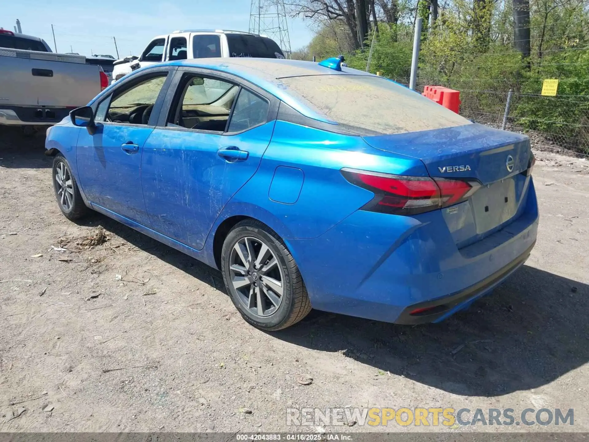 3 Photograph of a damaged car 3N1CN8EV8ML813616 NISSAN VERSA 2021