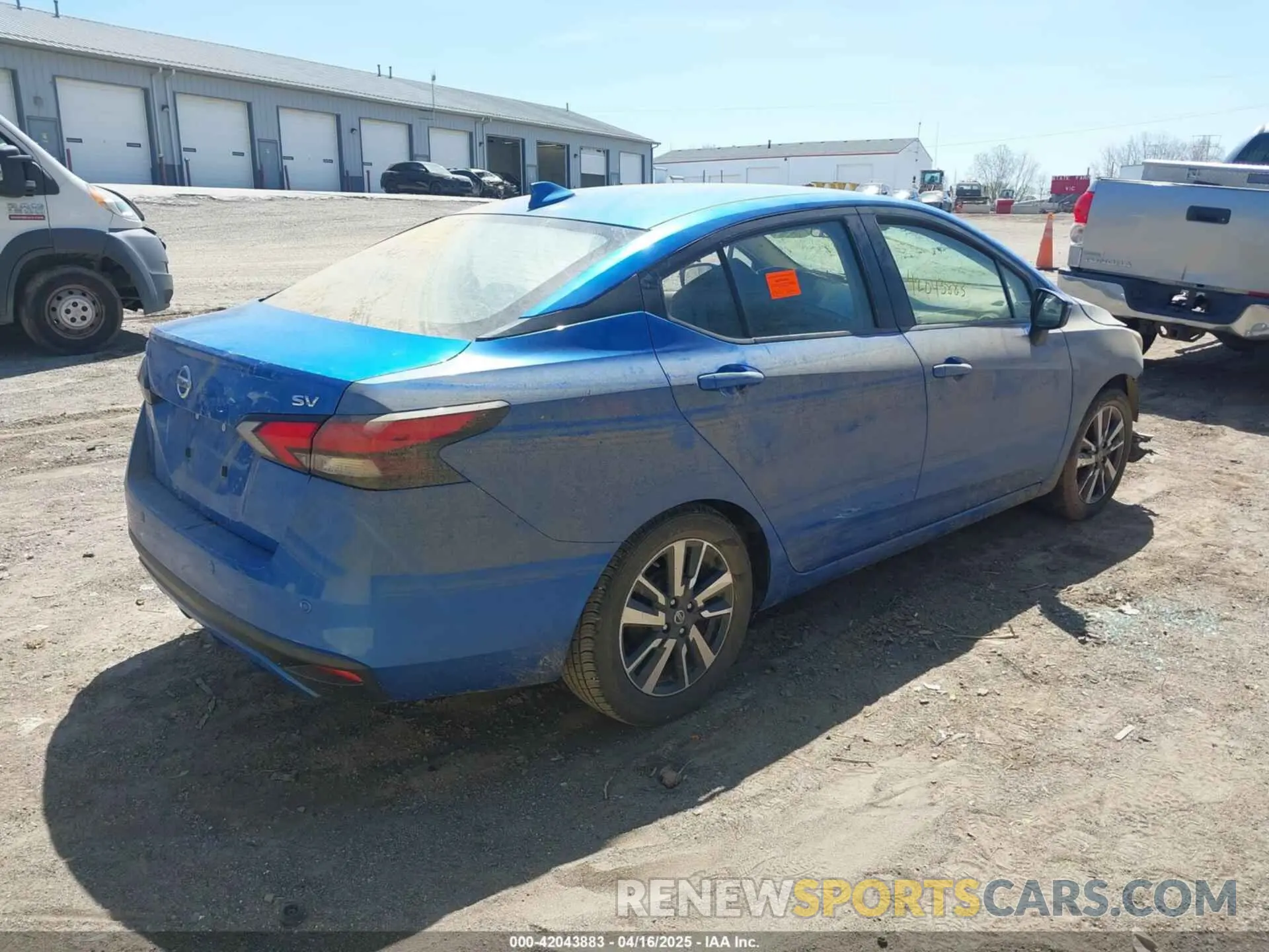4 Photograph of a damaged car 3N1CN8EV8ML813616 NISSAN VERSA 2021