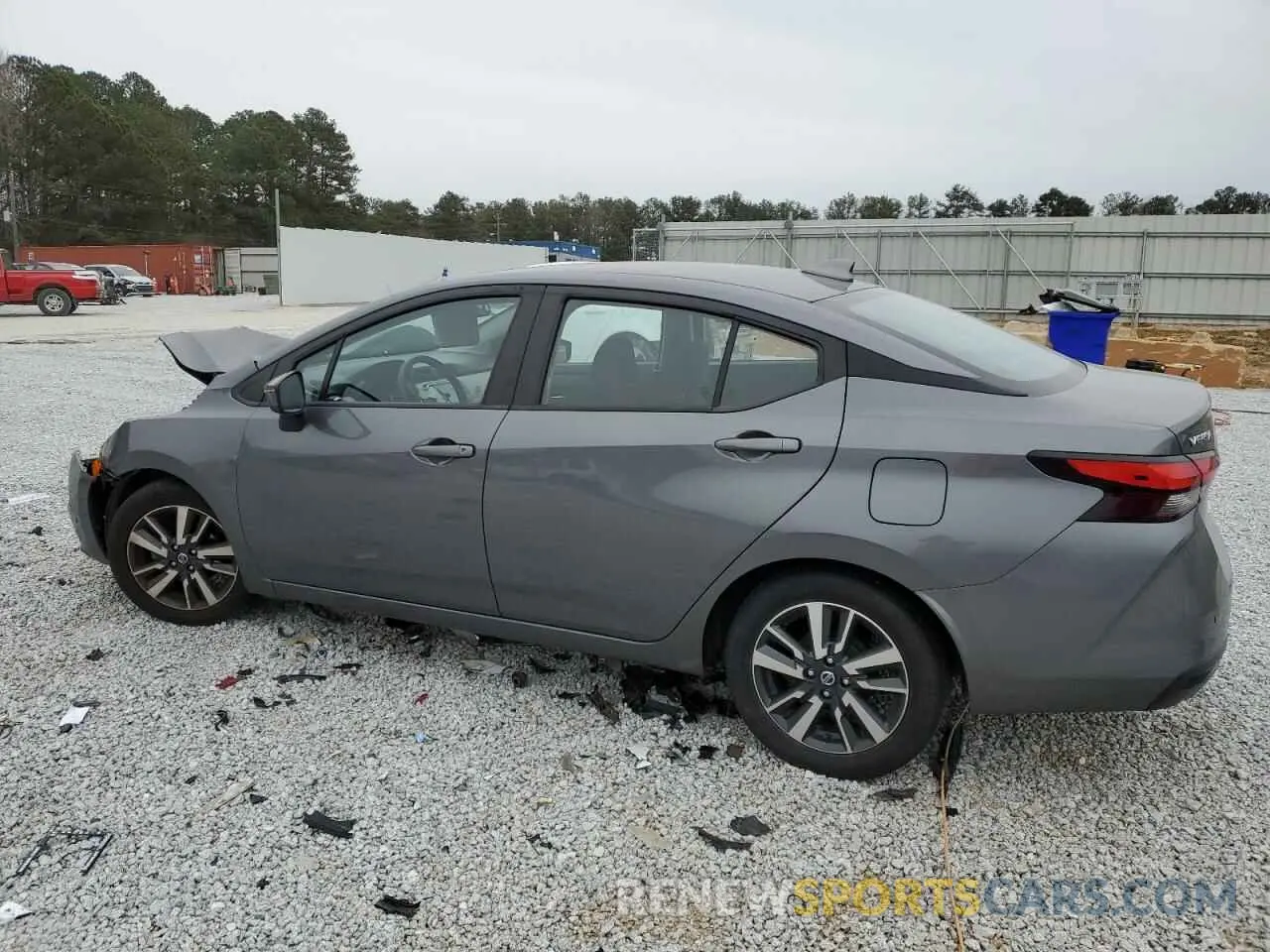 2 Photograph of a damaged car 3N1CN8EV8ML821070 NISSAN VERSA 2021