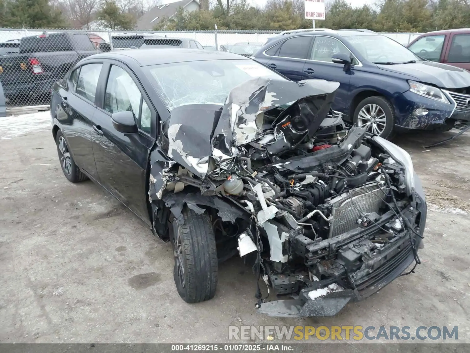 6 Photograph of a damaged car 3N1CN8EV8ML826821 NISSAN VERSA 2021