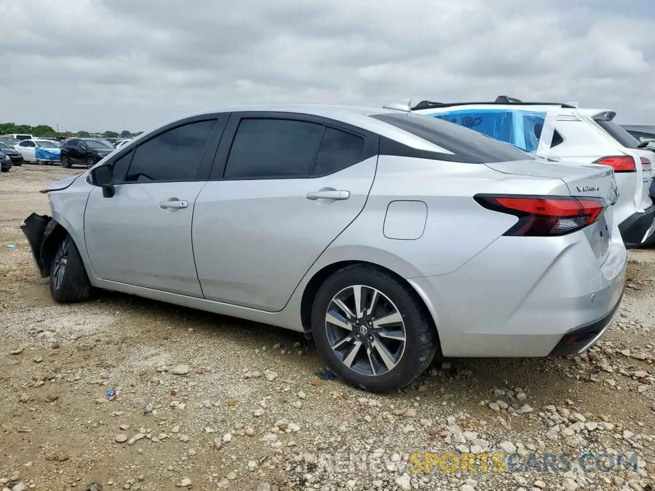 2 Photograph of a damaged car 3N1CN8EV8ML827953 NISSAN VERSA 2021