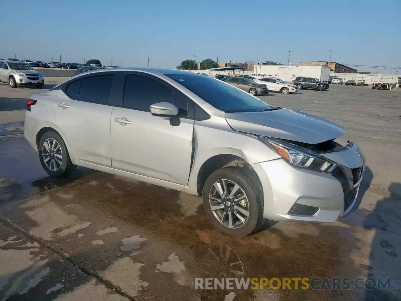 4 Photograph of a damaged car 3N1CN8EV8ML827953 NISSAN VERSA 2021