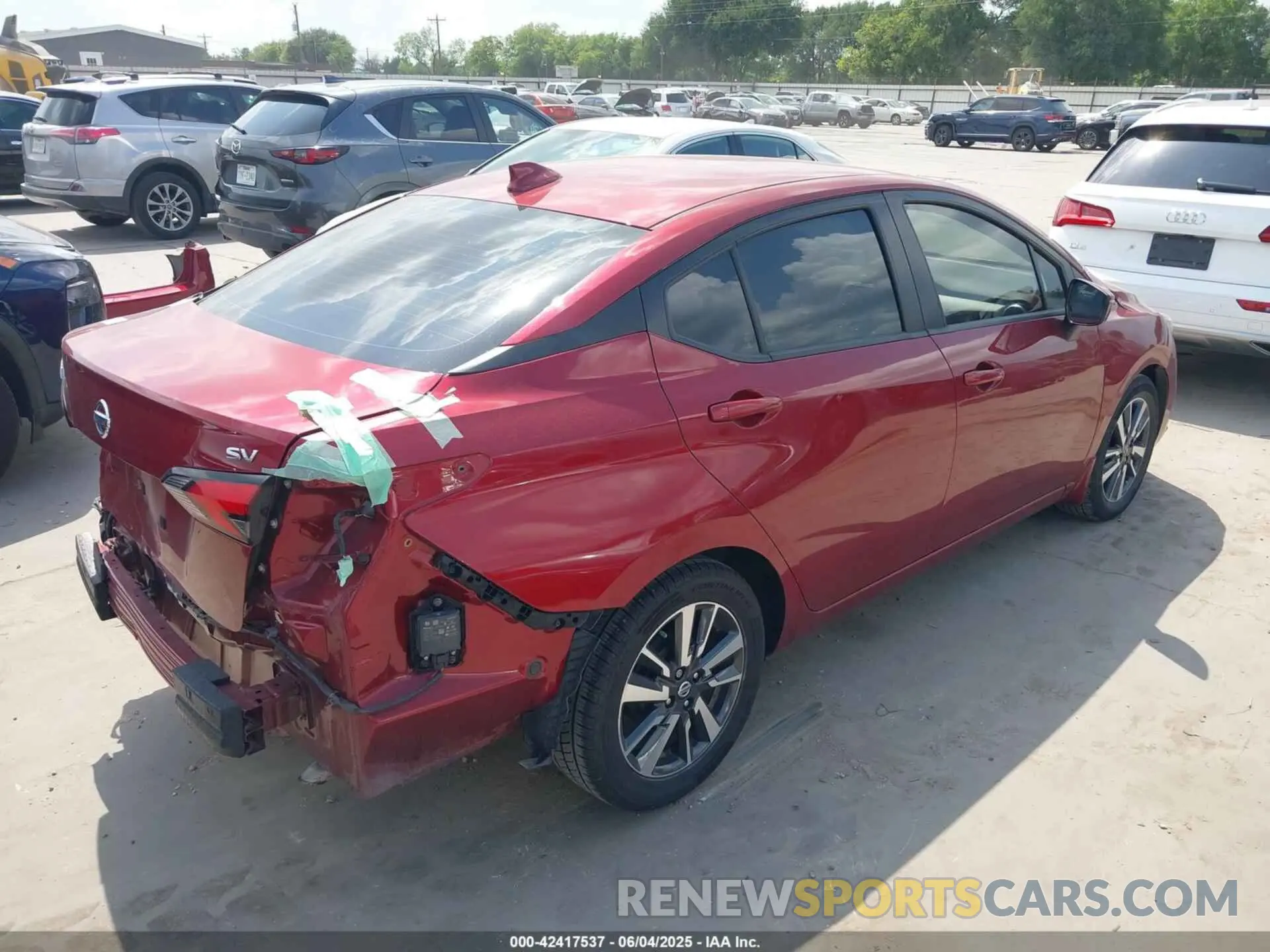 4 Photograph of a damaged car 3N1CN8EV8ML836362 NISSAN VERSA 2021