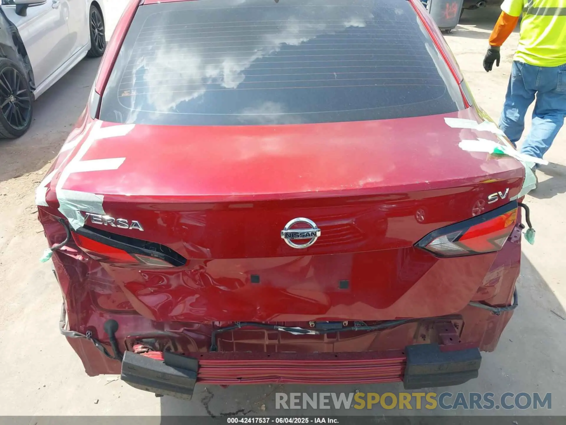 6 Photograph of a damaged car 3N1CN8EV8ML836362 NISSAN VERSA 2021
