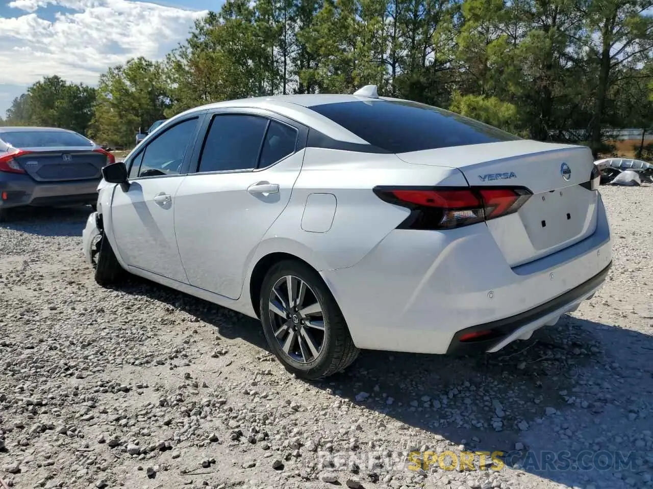 2 Photograph of a damaged car 3N1CN8EV8ML841612 NISSAN VERSA 2021