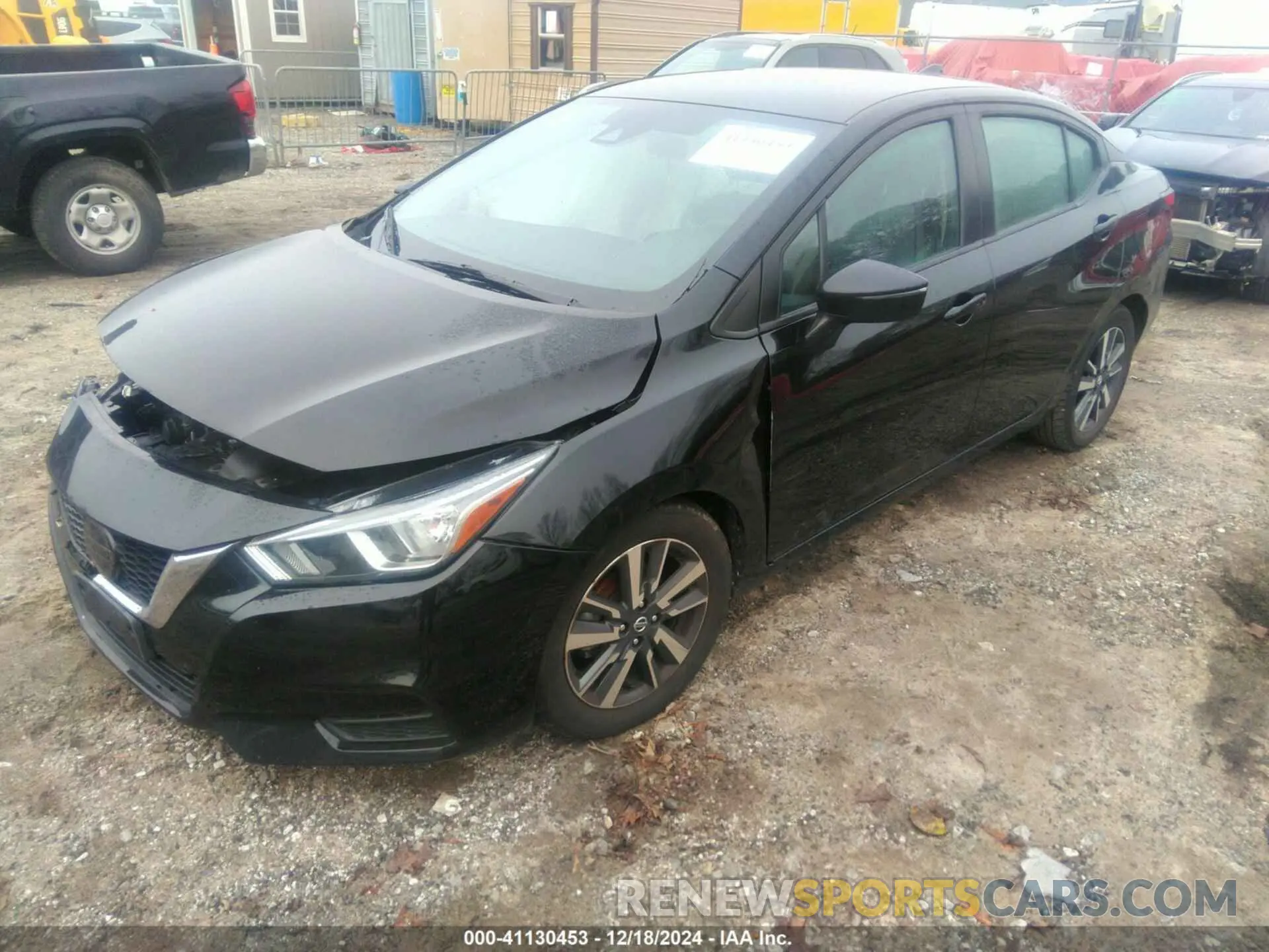 2 Photograph of a damaged car 3N1CN8EV8ML843991 NISSAN VERSA 2021