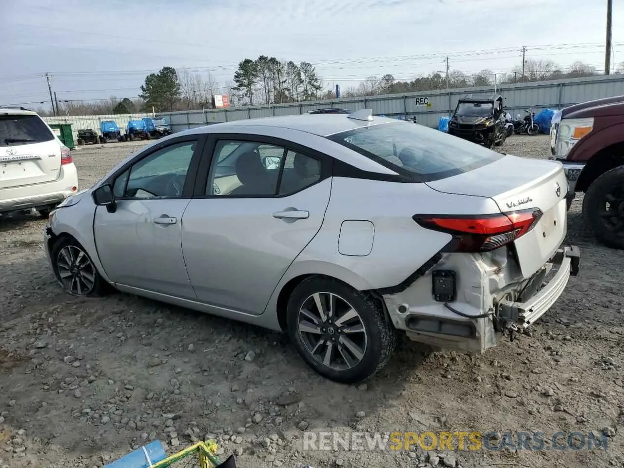 2 Photograph of a damaged car 3N1CN8EV8ML853422 NISSAN VERSA 2021