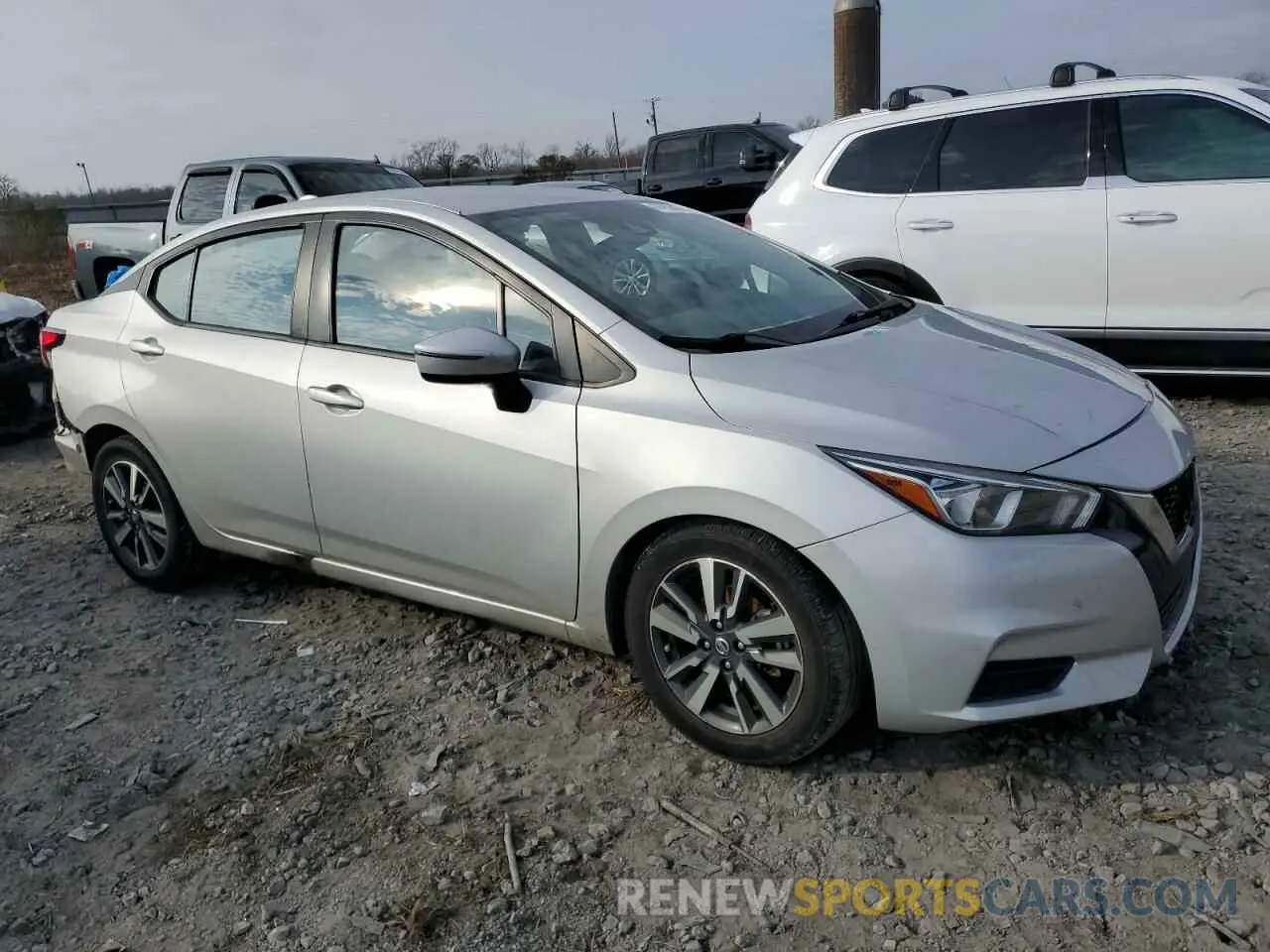 4 Photograph of a damaged car 3N1CN8EV8ML853422 NISSAN VERSA 2021
