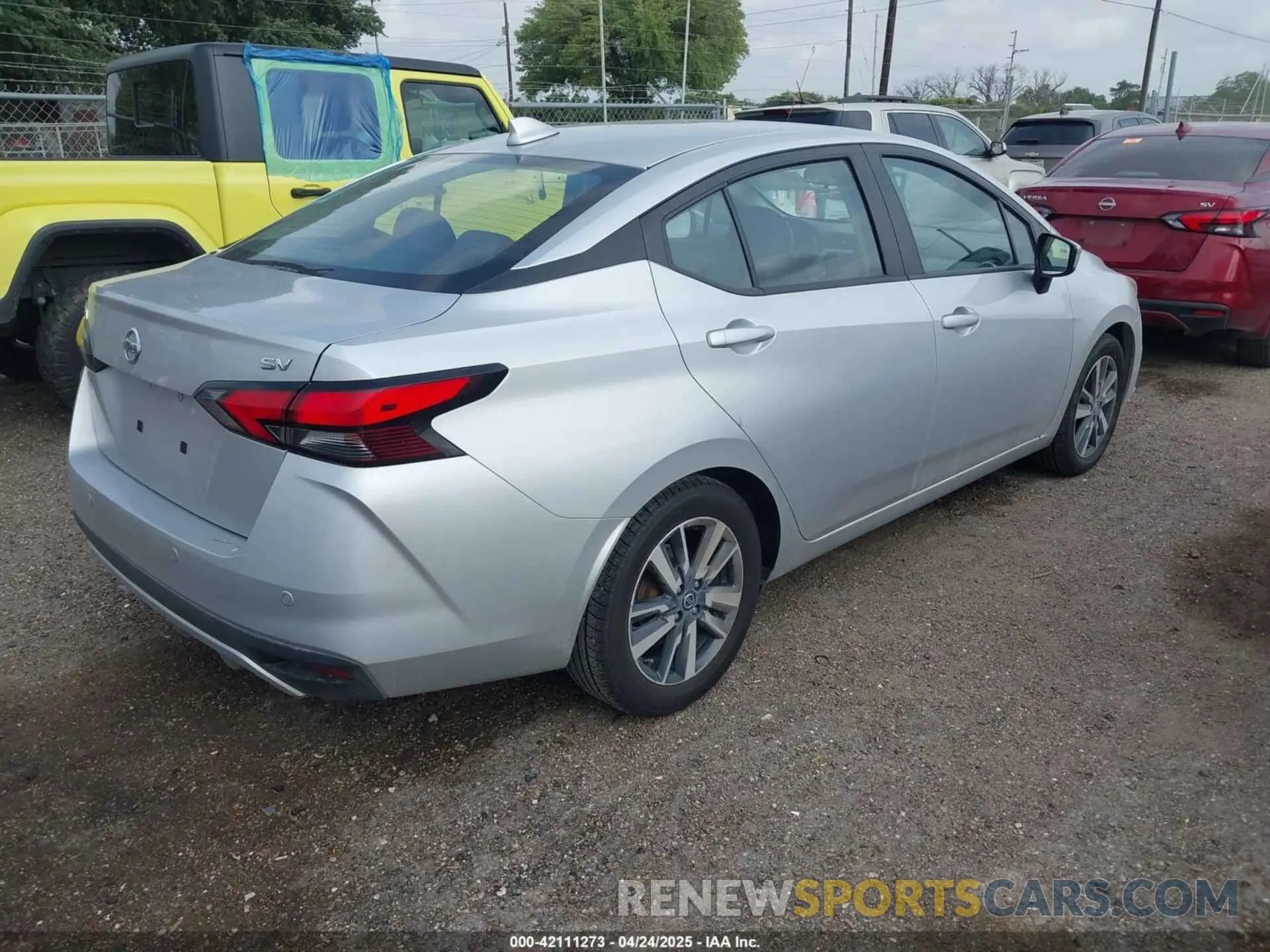 4 Photograph of a damaged car 3N1CN8EV8ML853517 NISSAN VERSA 2021