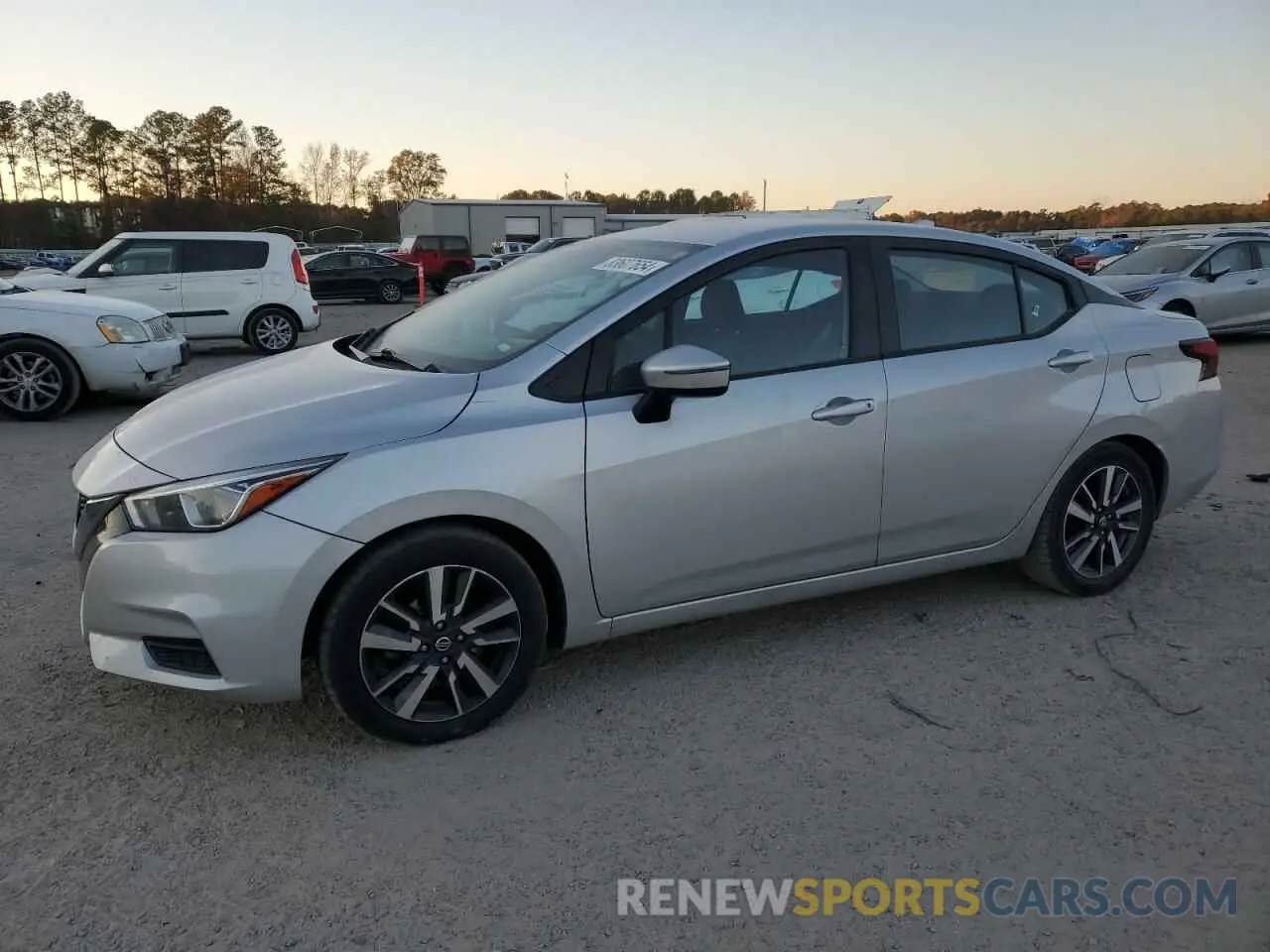 1 Photograph of a damaged car 3N1CN8EV8ML856675 NISSAN VERSA 2021