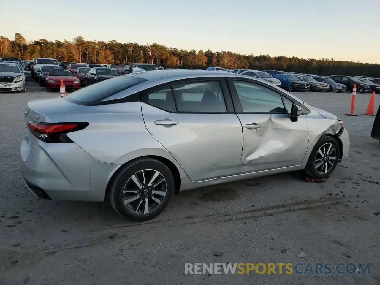 3 Photograph of a damaged car 3N1CN8EV8ML856675 NISSAN VERSA 2021