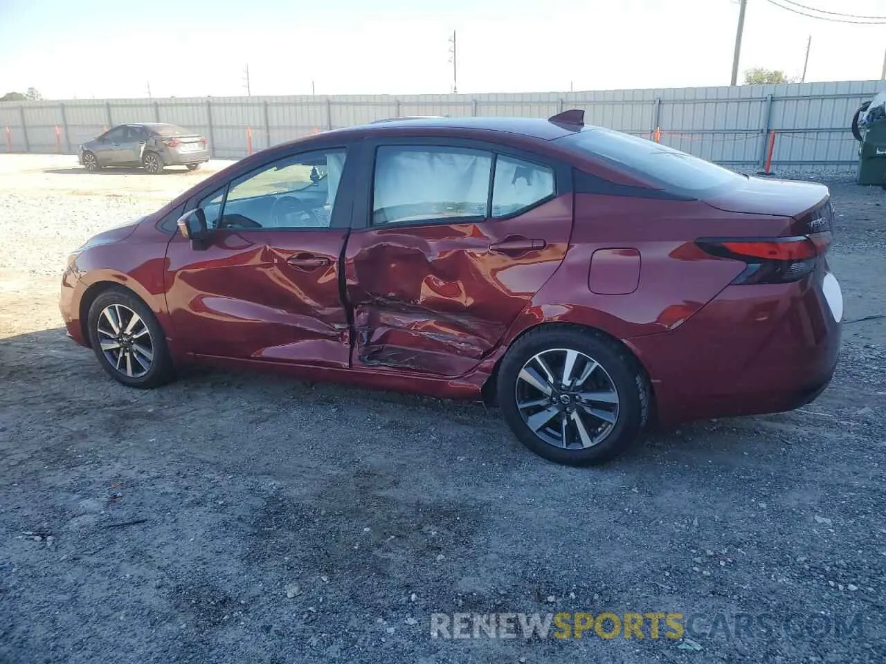 2 Photograph of a damaged car 3N1CN8EV8ML857731 NISSAN VERSA 2021