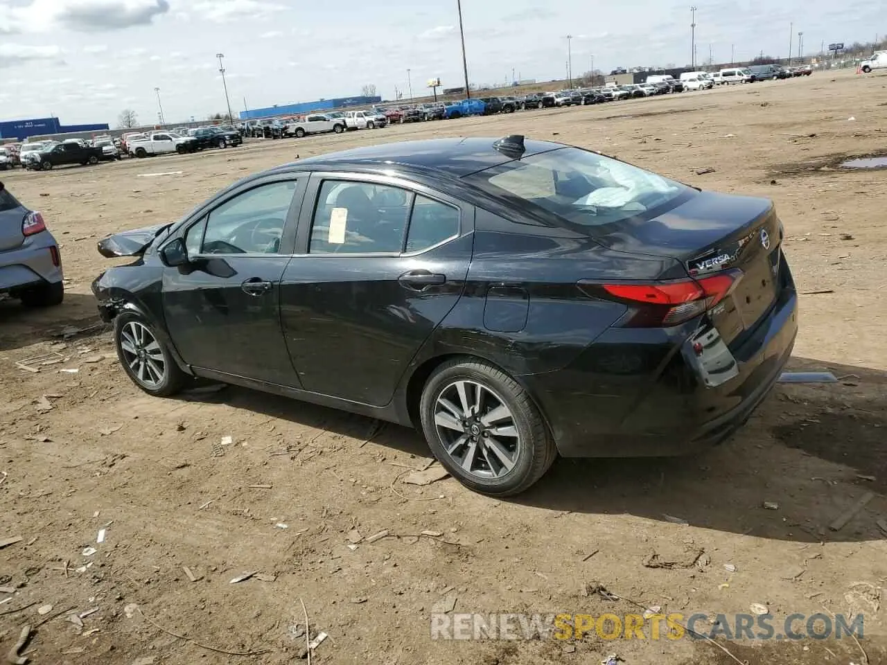 2 Photograph of a damaged car 3N1CN8EV8ML861035 NISSAN VERSA 2021