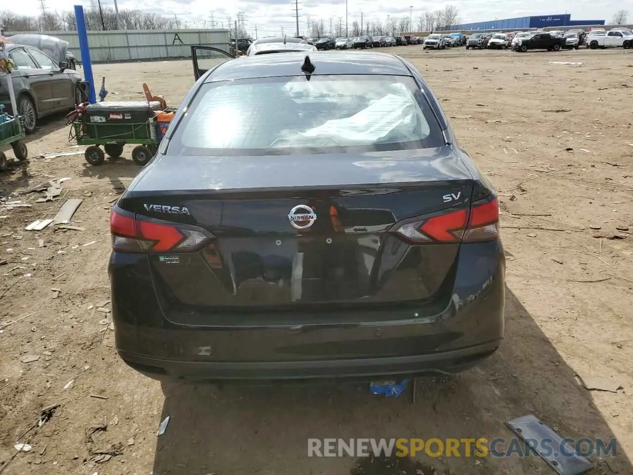 6 Photograph of a damaged car 3N1CN8EV8ML861035 NISSAN VERSA 2021