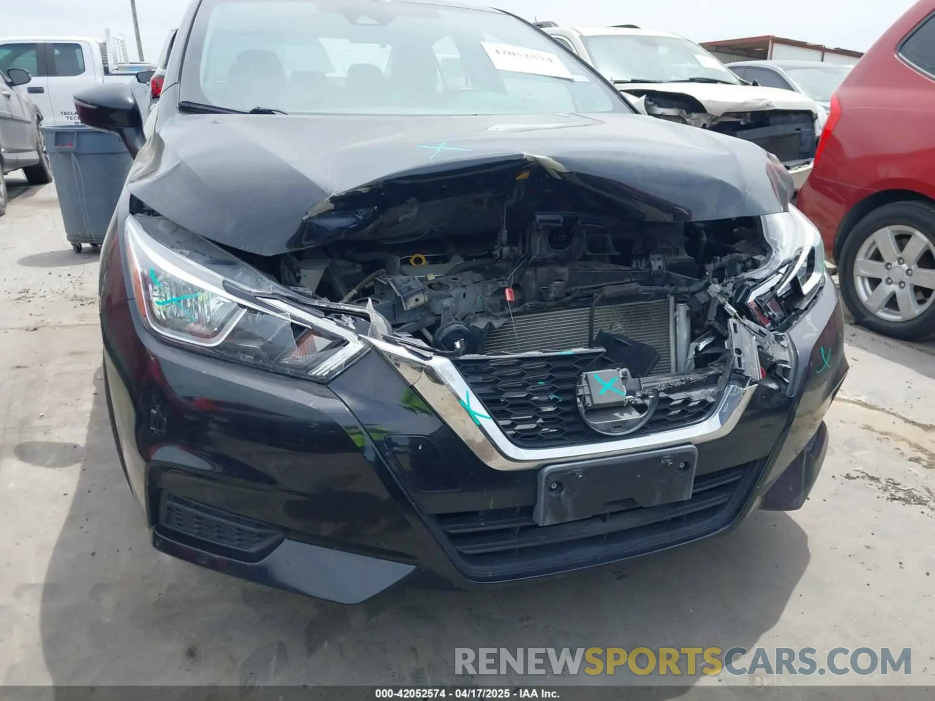 6 Photograph of a damaged car 3N1CN8EV8ML861214 NISSAN VERSA 2021