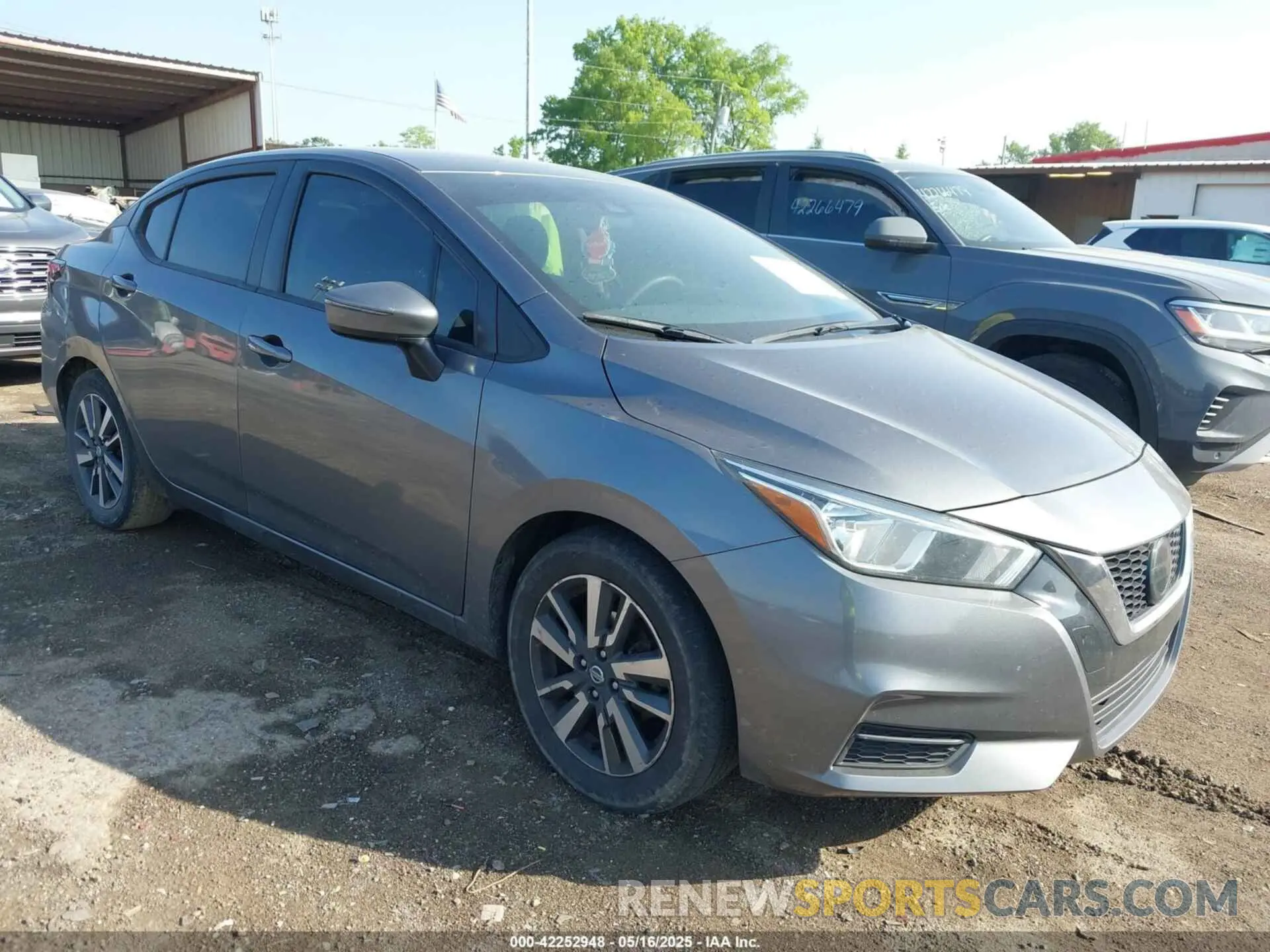 1 Photograph of a damaged car 3N1CN8EV8ML863691 NISSAN VERSA 2021