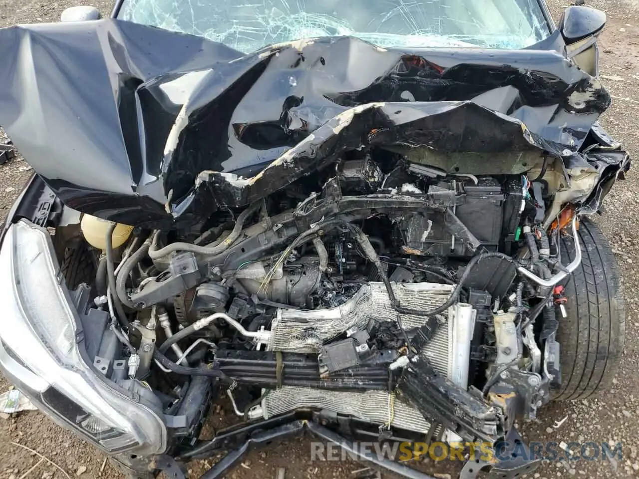11 Photograph of a damaged car 3N1CN8EV8ML866610 NISSAN VERSA 2021