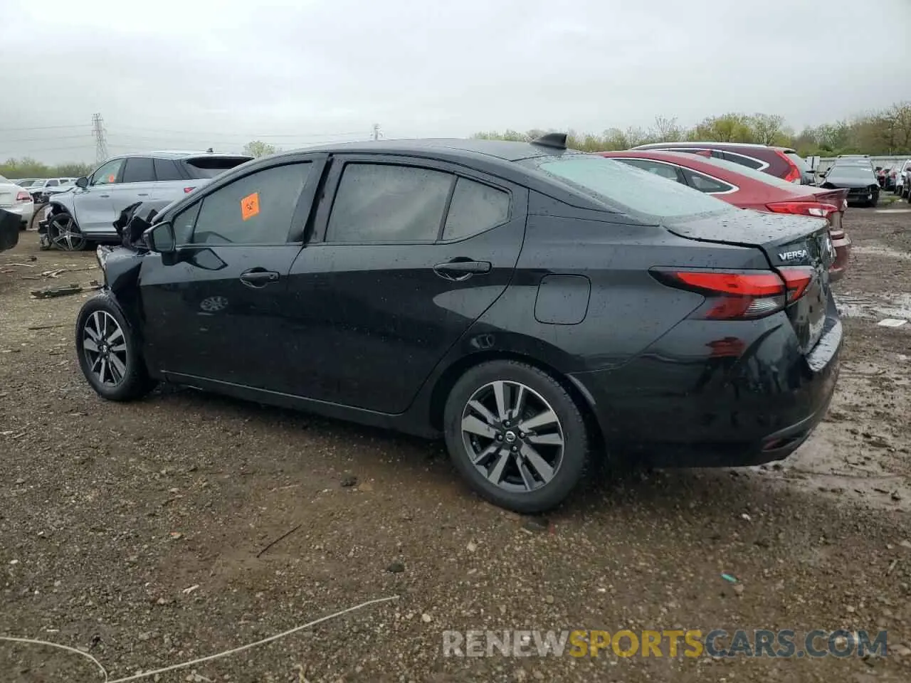 2 Photograph of a damaged car 3N1CN8EV8ML866610 NISSAN VERSA 2021