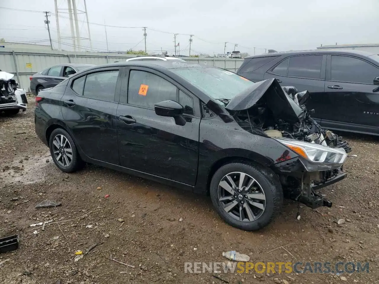 4 Photograph of a damaged car 3N1CN8EV8ML866610 NISSAN VERSA 2021
