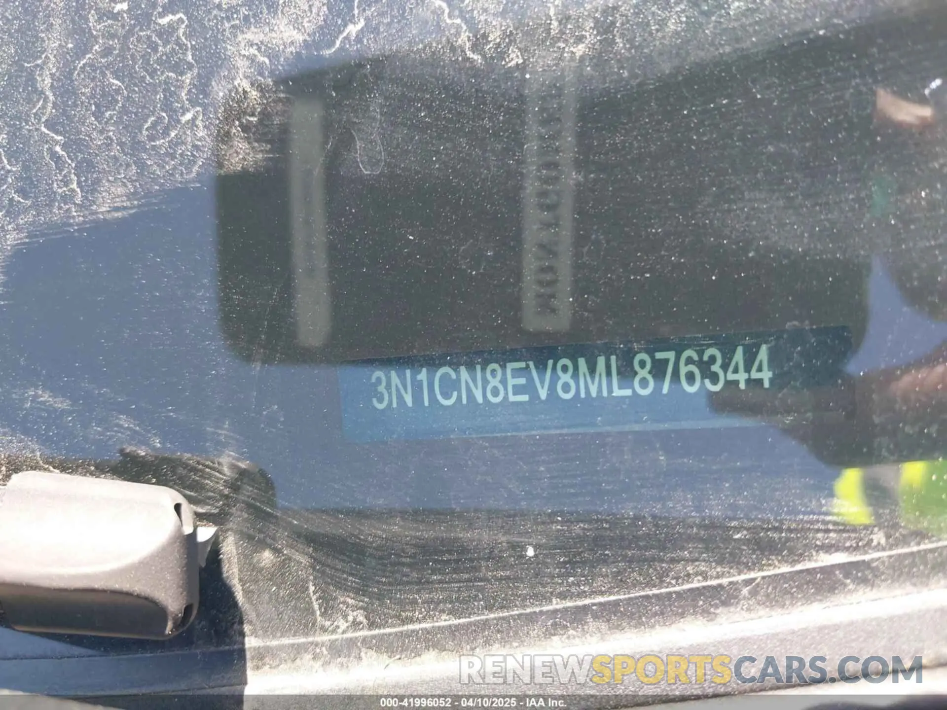 9 Photograph of a damaged car 3N1CN8EV8ML876344 NISSAN VERSA 2021
