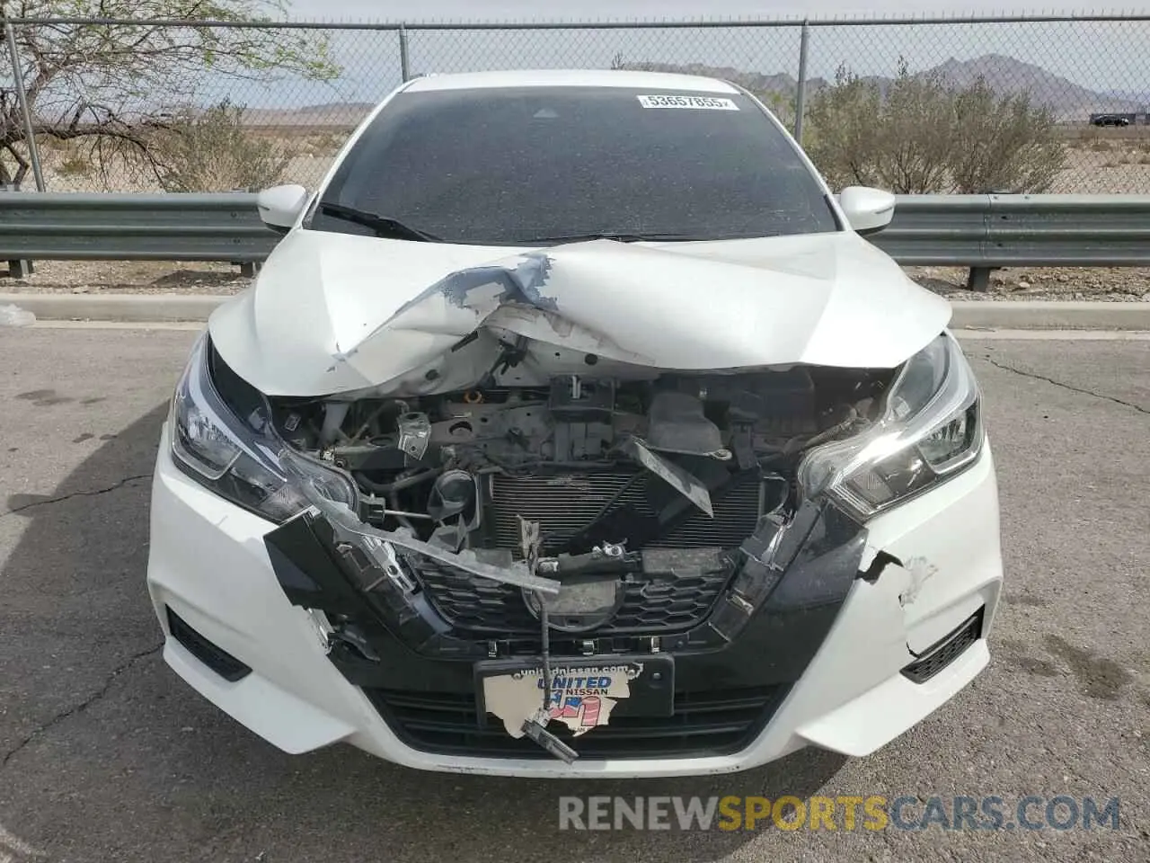 5 Photograph of a damaged car 3N1CN8EV8ML882340 NISSAN VERSA 2021