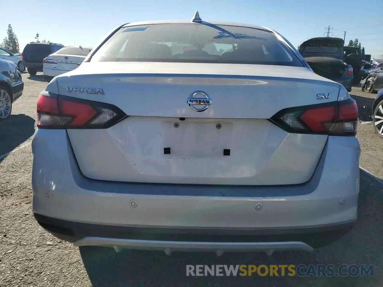 6 Photograph of a damaged car 3N1CN8EV8ML887862 NISSAN VERSA 2021