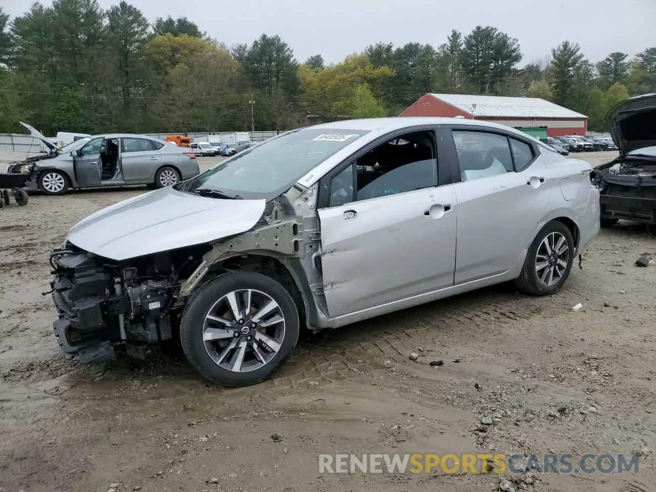 1 Photograph of a damaged car 3N1CN8EV8ML892964 NISSAN VERSA 2021