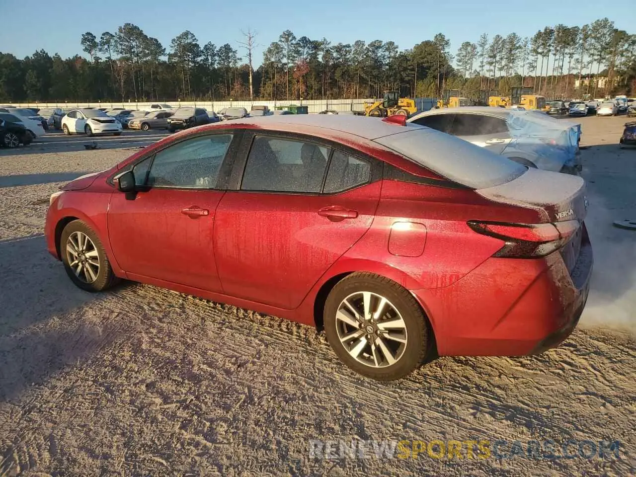 2 Photograph of a damaged car 3N1CN8EV8ML896545 NISSAN VERSA 2021