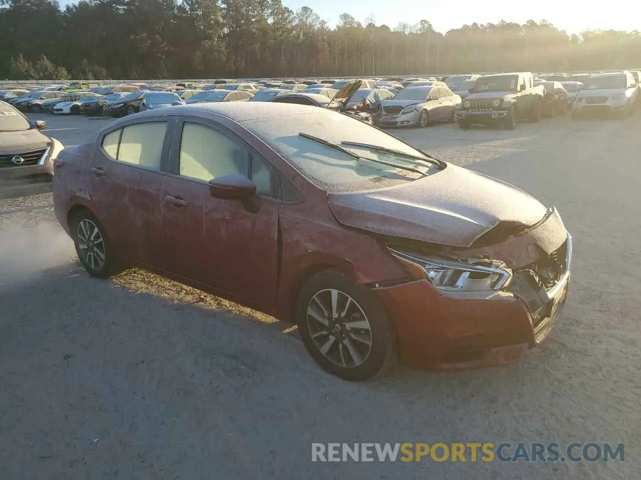 4 Photograph of a damaged car 3N1CN8EV8ML896545 NISSAN VERSA 2021