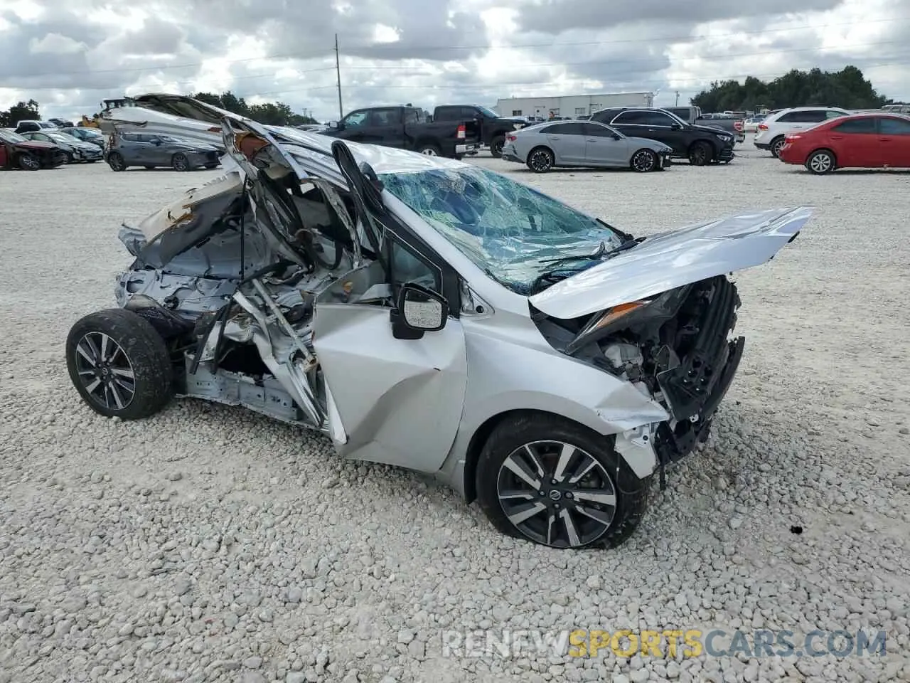4 Photograph of a damaged car 3N1CN8EV8ML917801 NISSAN VERSA 2021