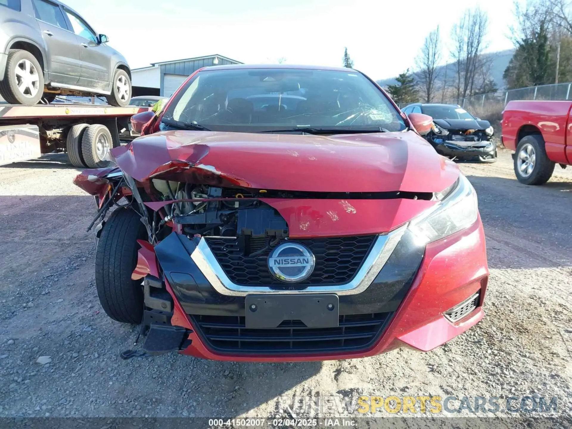 13 Photograph of a damaged car 3N1CN8EV8ML923422 NISSAN VERSA 2021