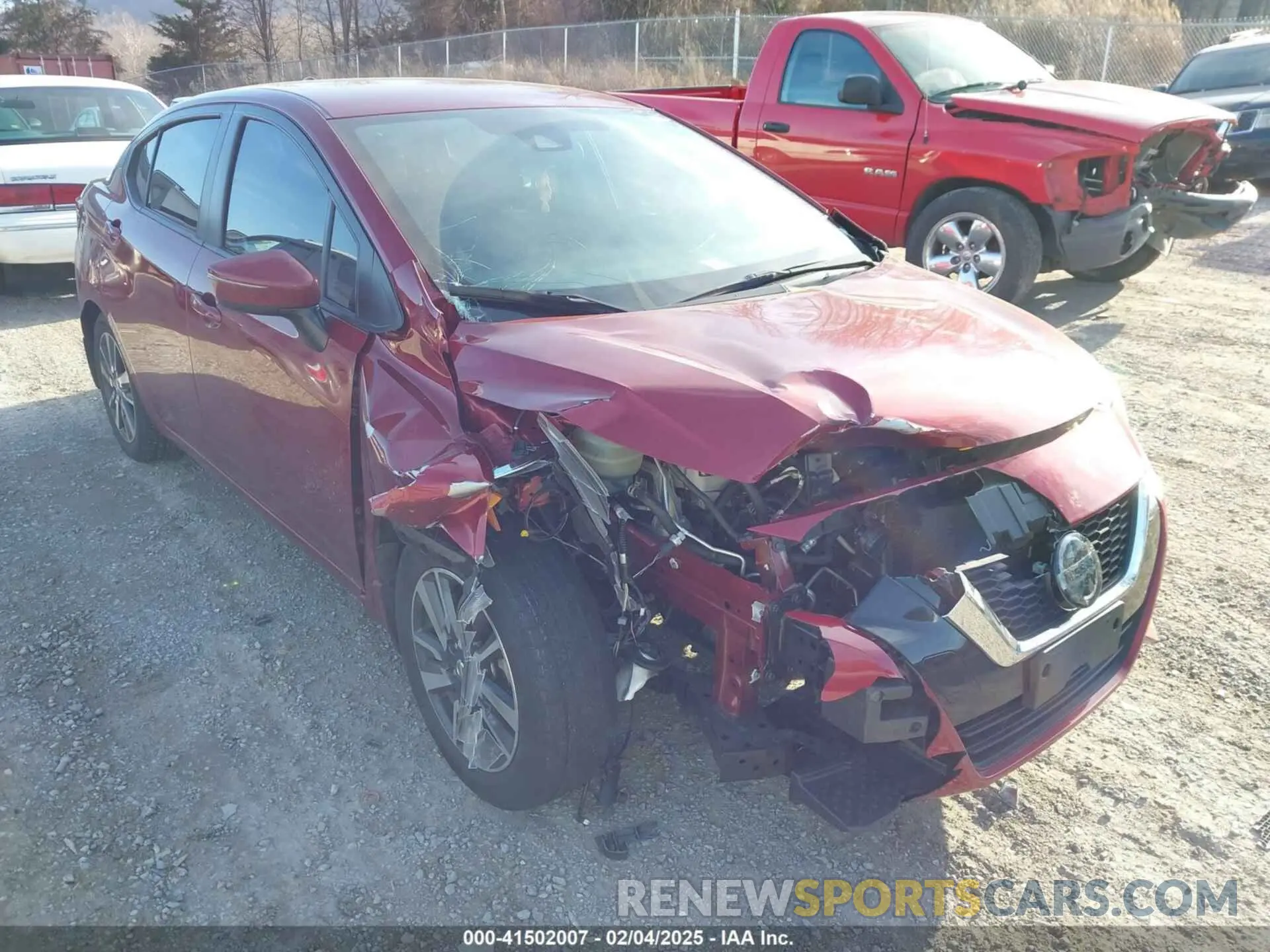 6 Photograph of a damaged car 3N1CN8EV8ML923422 NISSAN VERSA 2021