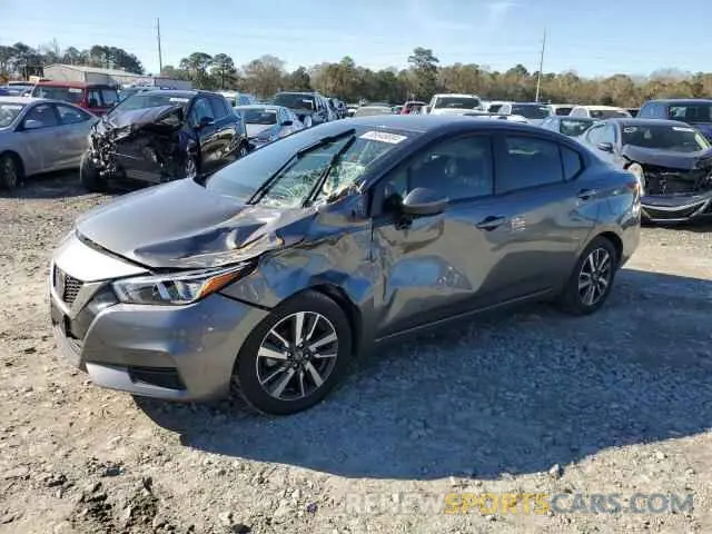 1 Photograph of a damaged car 3N1CN8EV9ML826696 NISSAN VERSA 2021