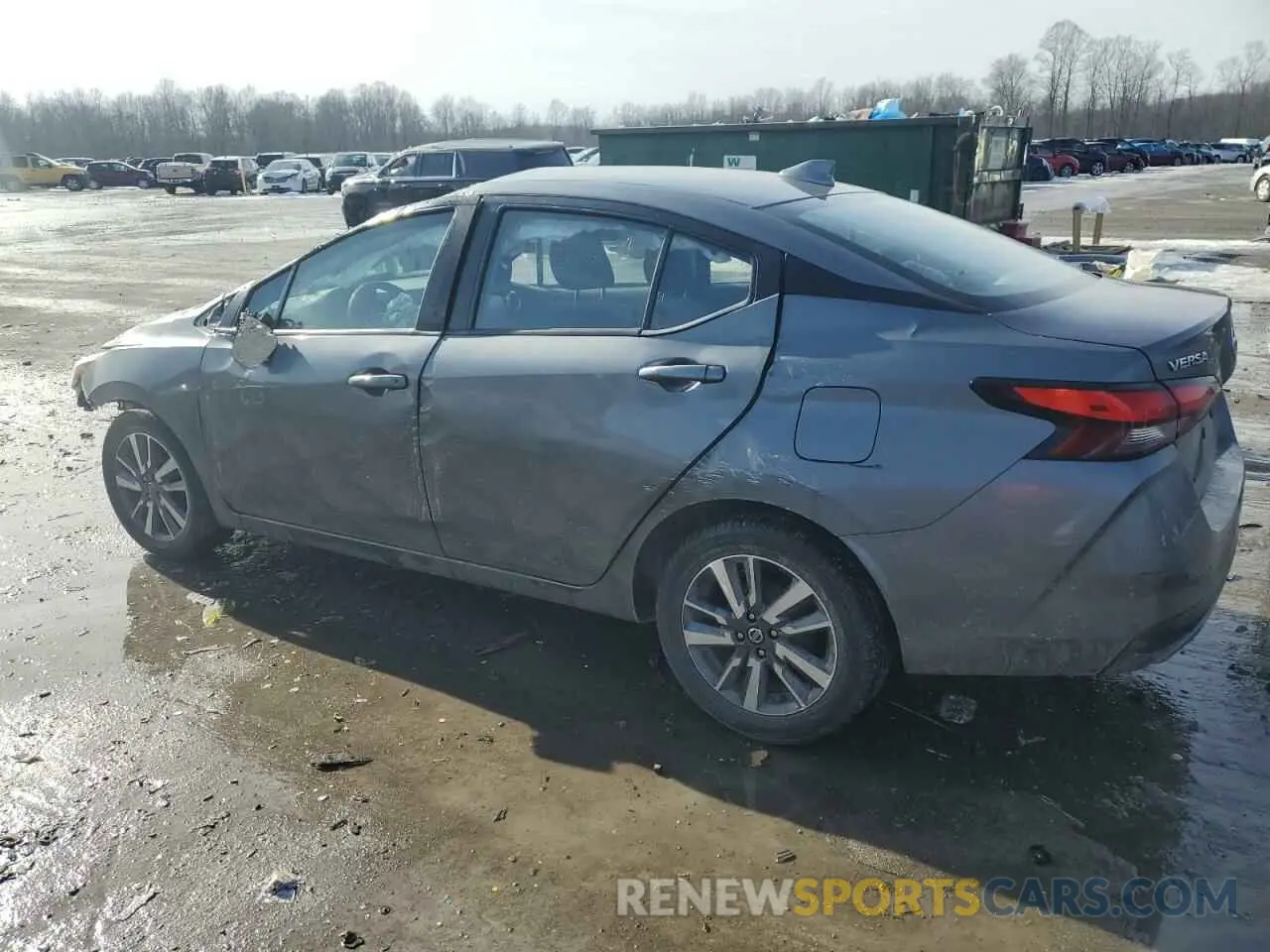 2 Photograph of a damaged car 3N1CN8EV9ML827296 NISSAN VERSA 2021